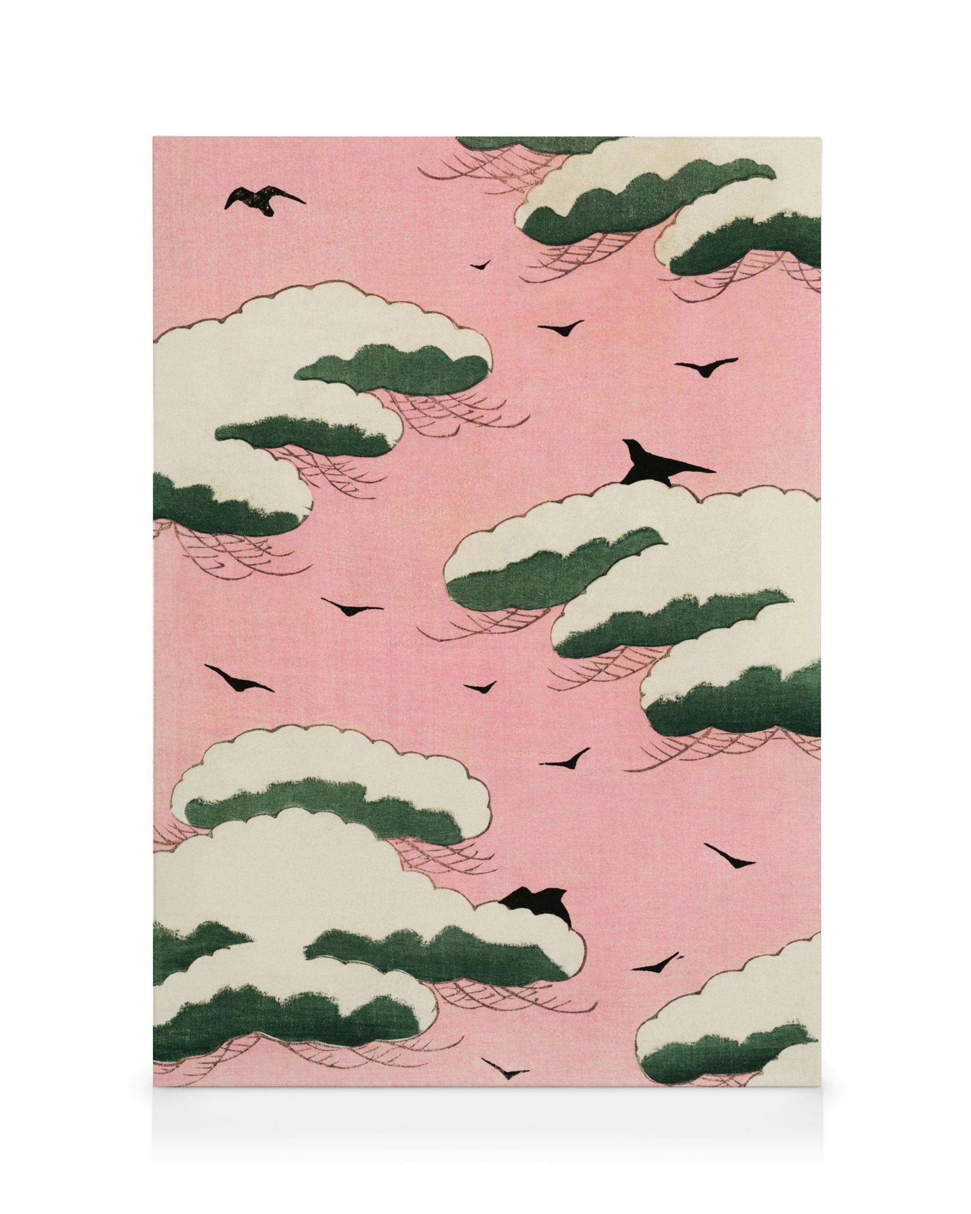 Canvas Prints Watanabe Seitei - Pink Sky Canvas print (50x70 cm)