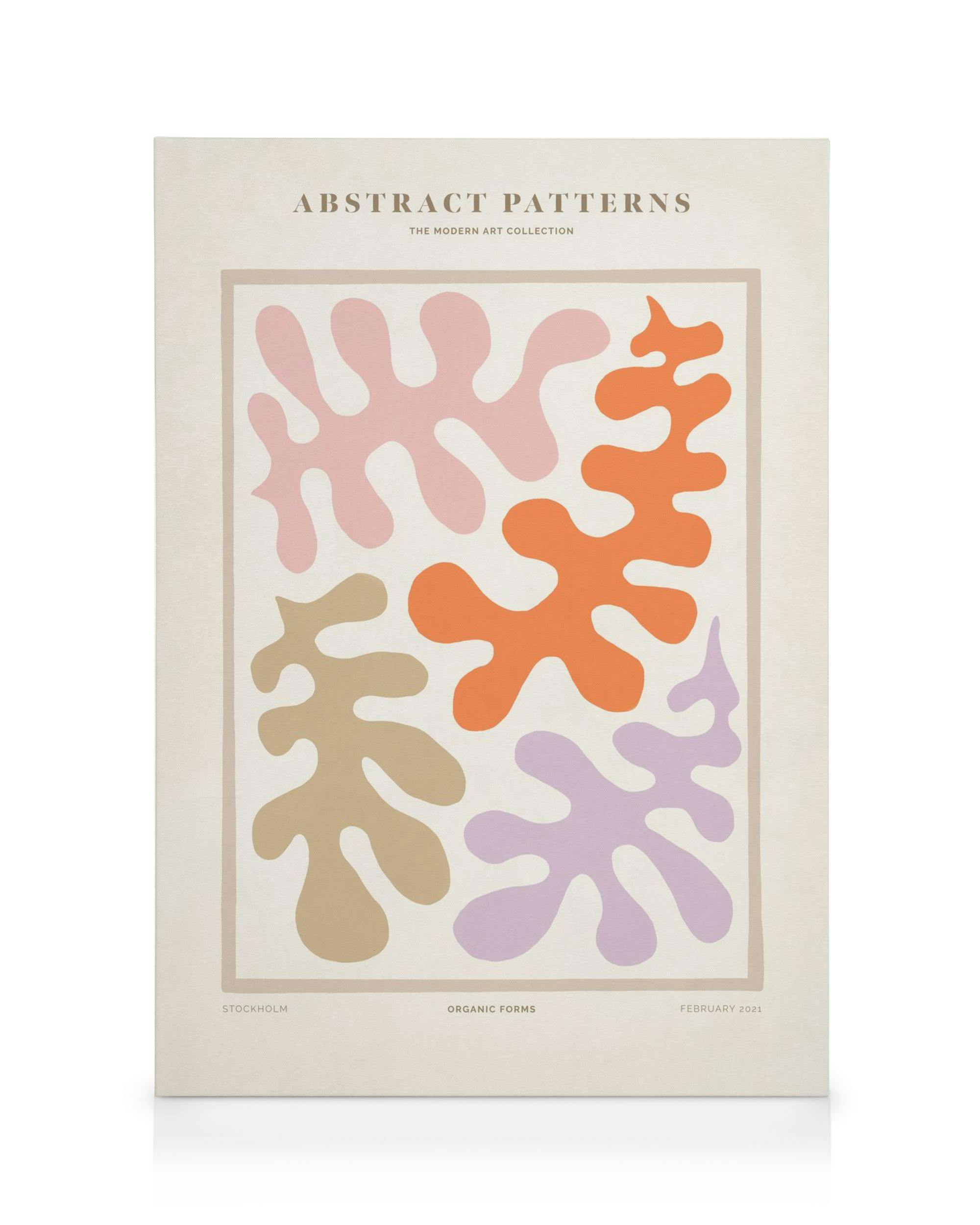 Canvas Prints Organic Forms Canvas print (30x40 cm)
