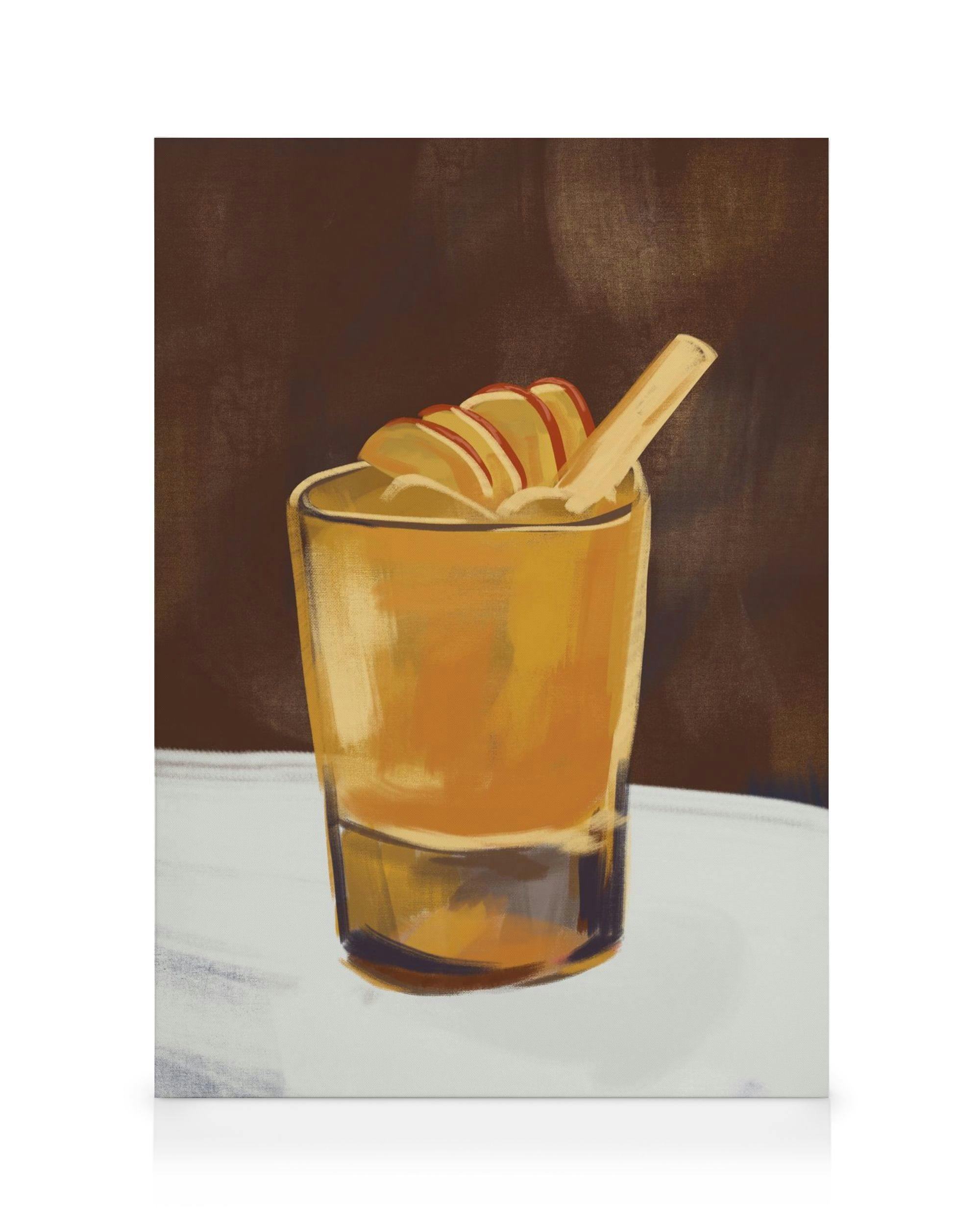 Canvas Prints Apple Punch Still Life Canvas print (30x40 cm)