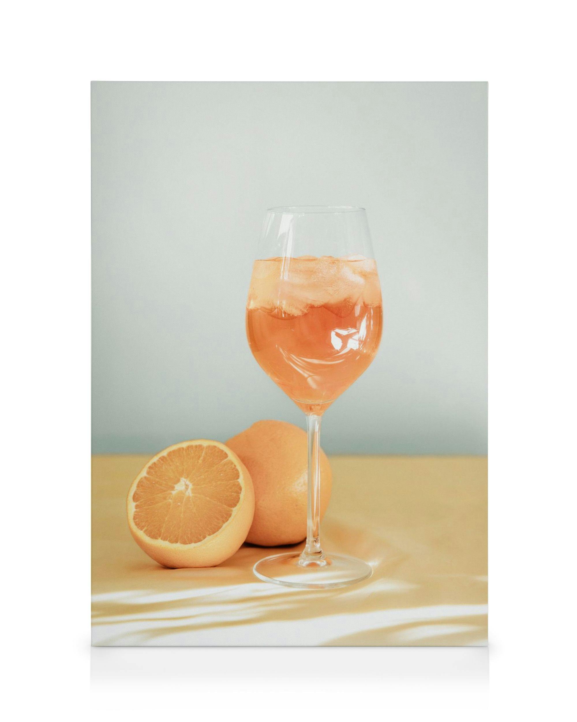 Aperol Spritz Drink Canvas (30x40 cm)