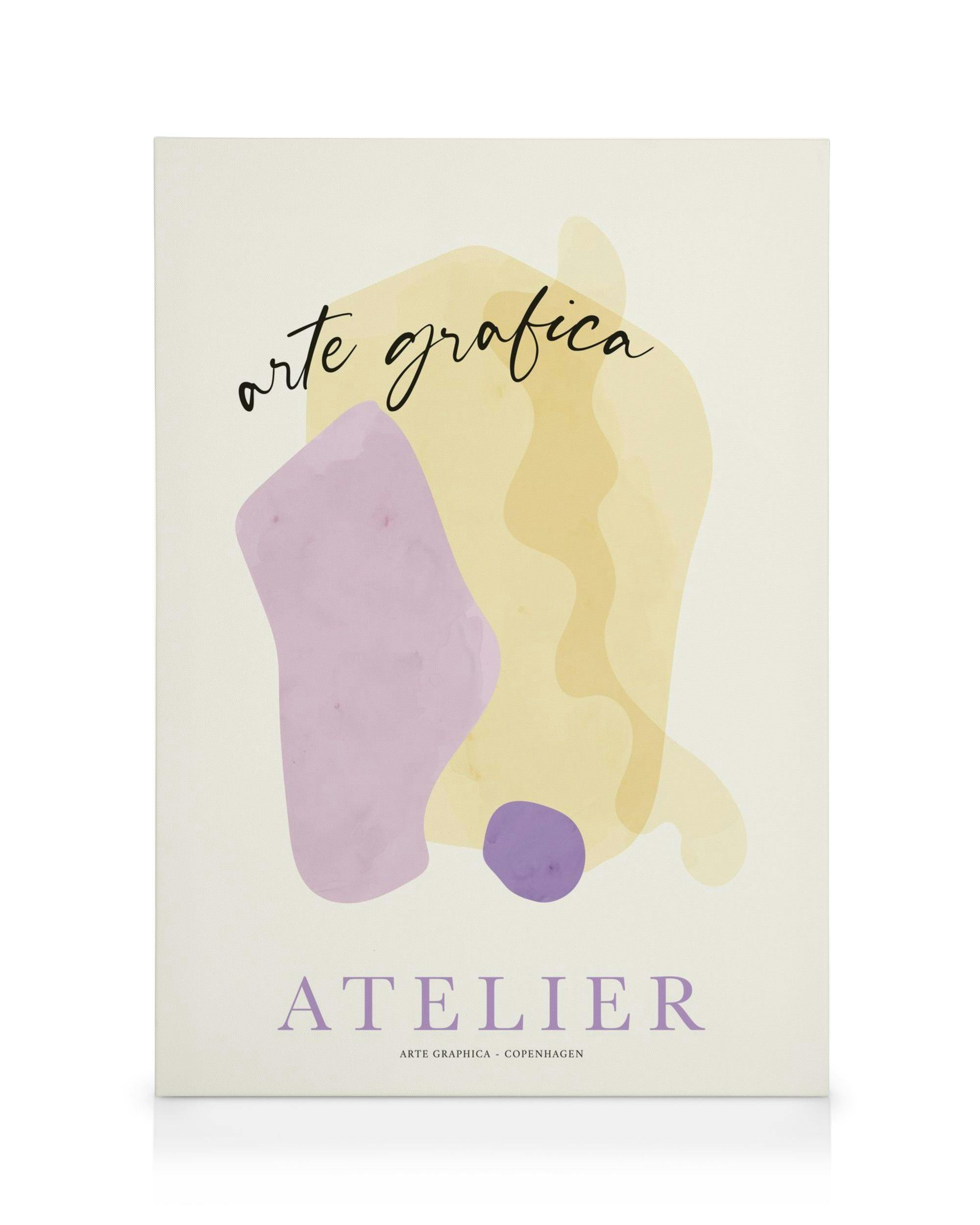 Canvas Prints Atelier Art No2 Canvas print (30x40 cm - Oak Frame)