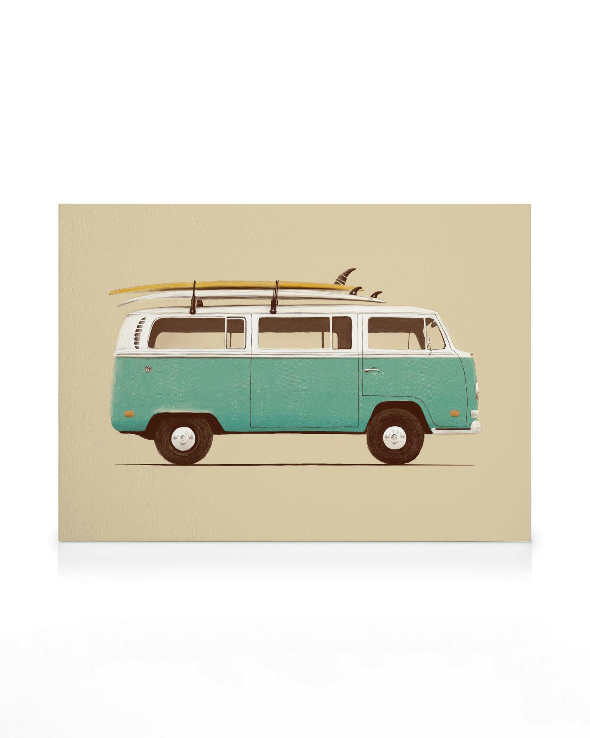 Florent Bodart - Blue Van Canvas (50x70 cm)