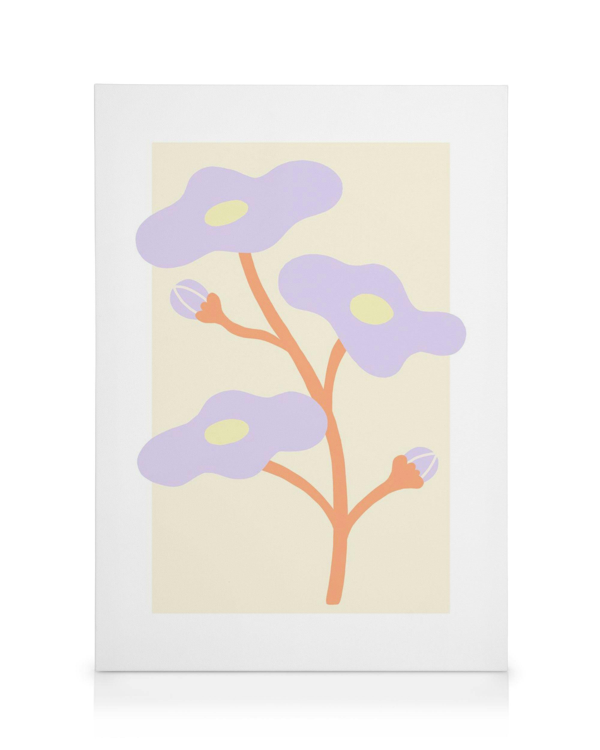 Lilac Flower Tableau sur toile (30x40 cm)  Fleurs