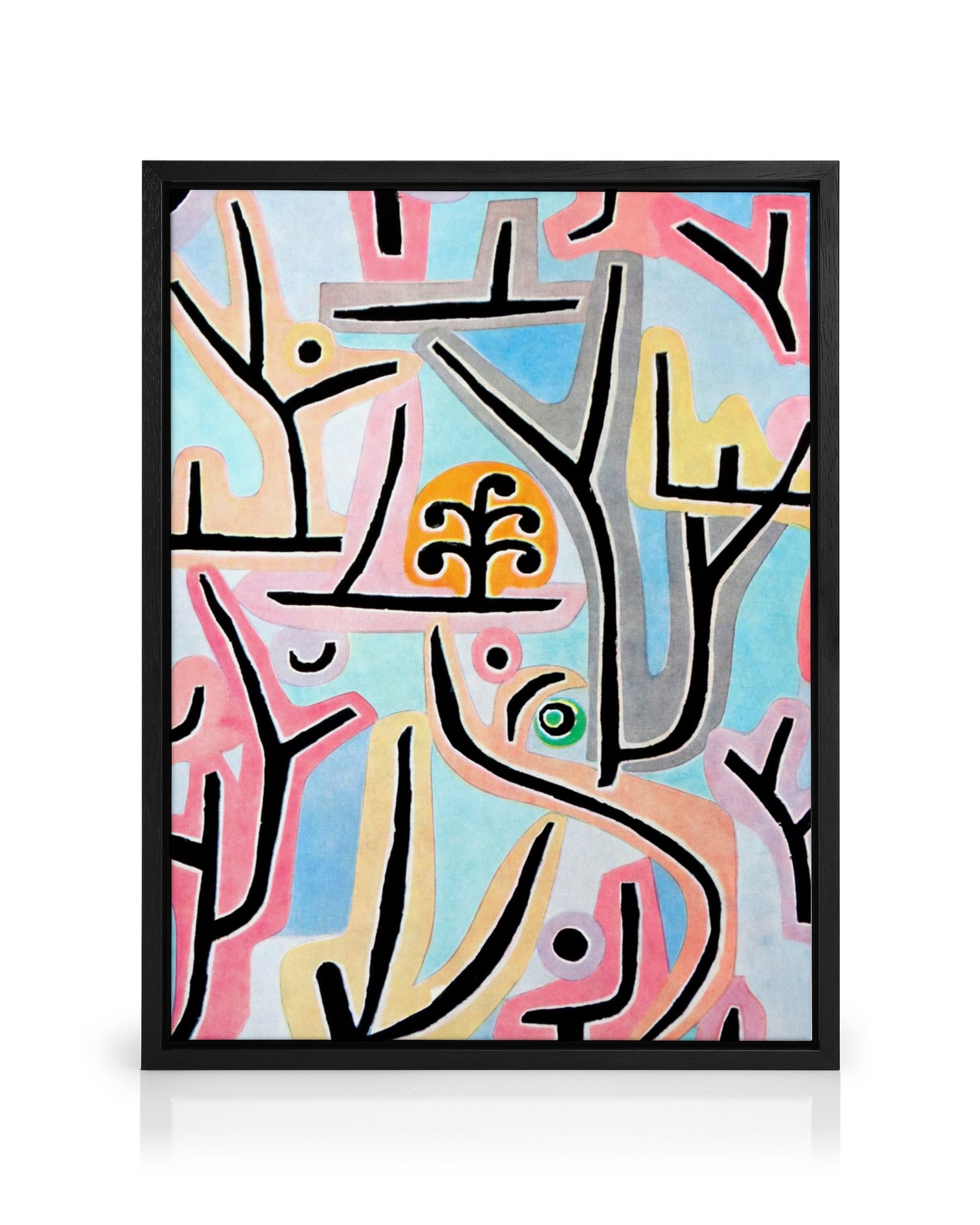 Paul Klee - Park Near Lucerne Abstract Canvas | Desenio EU