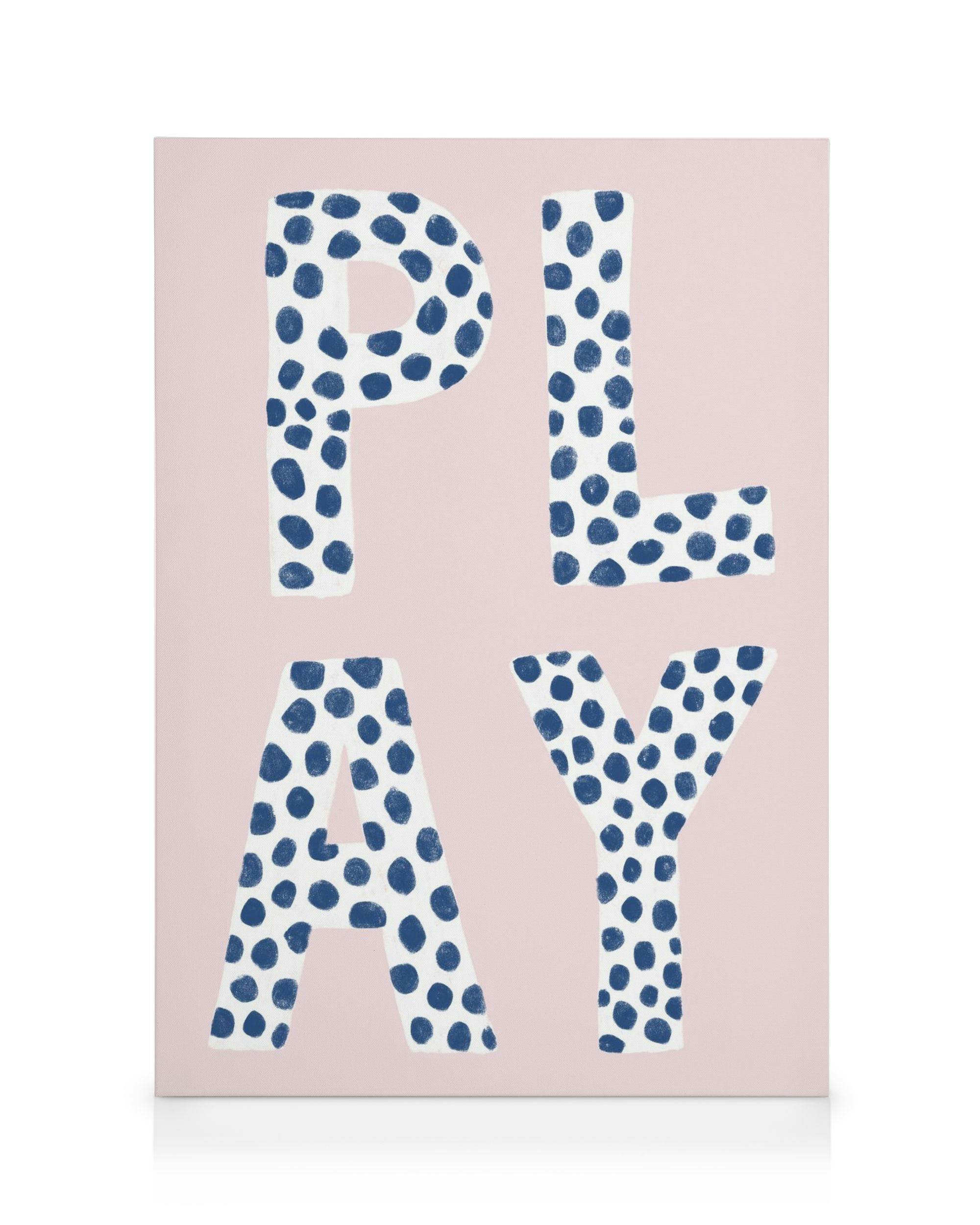 Play Lerret (30x40 cm - Eikeramme)