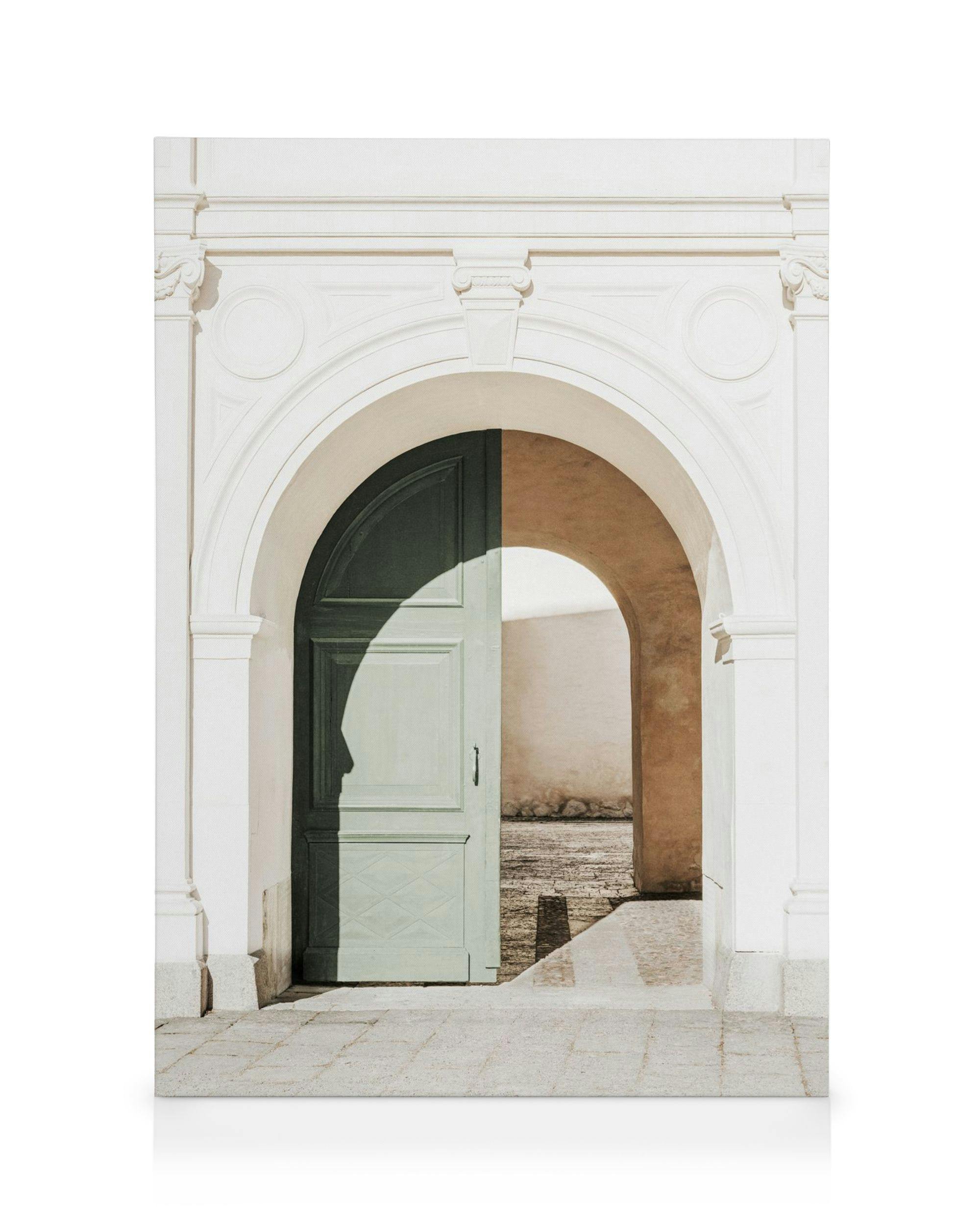The Green Door Canvas (30x40 cm)
