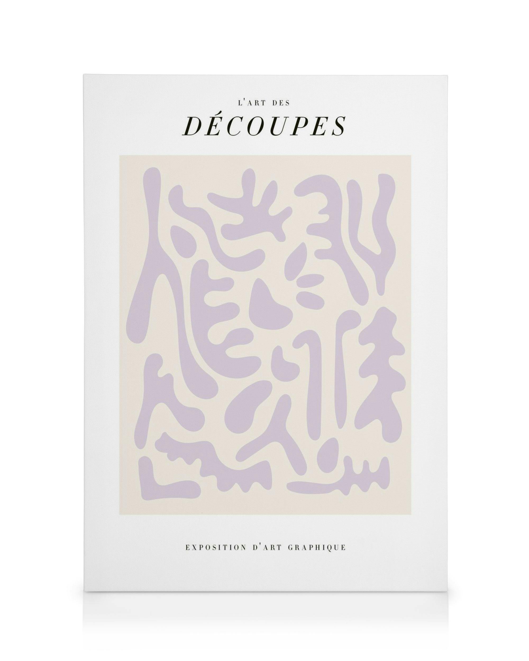Canvas Prints Découpes No1 Canvas print (50x70 cm)