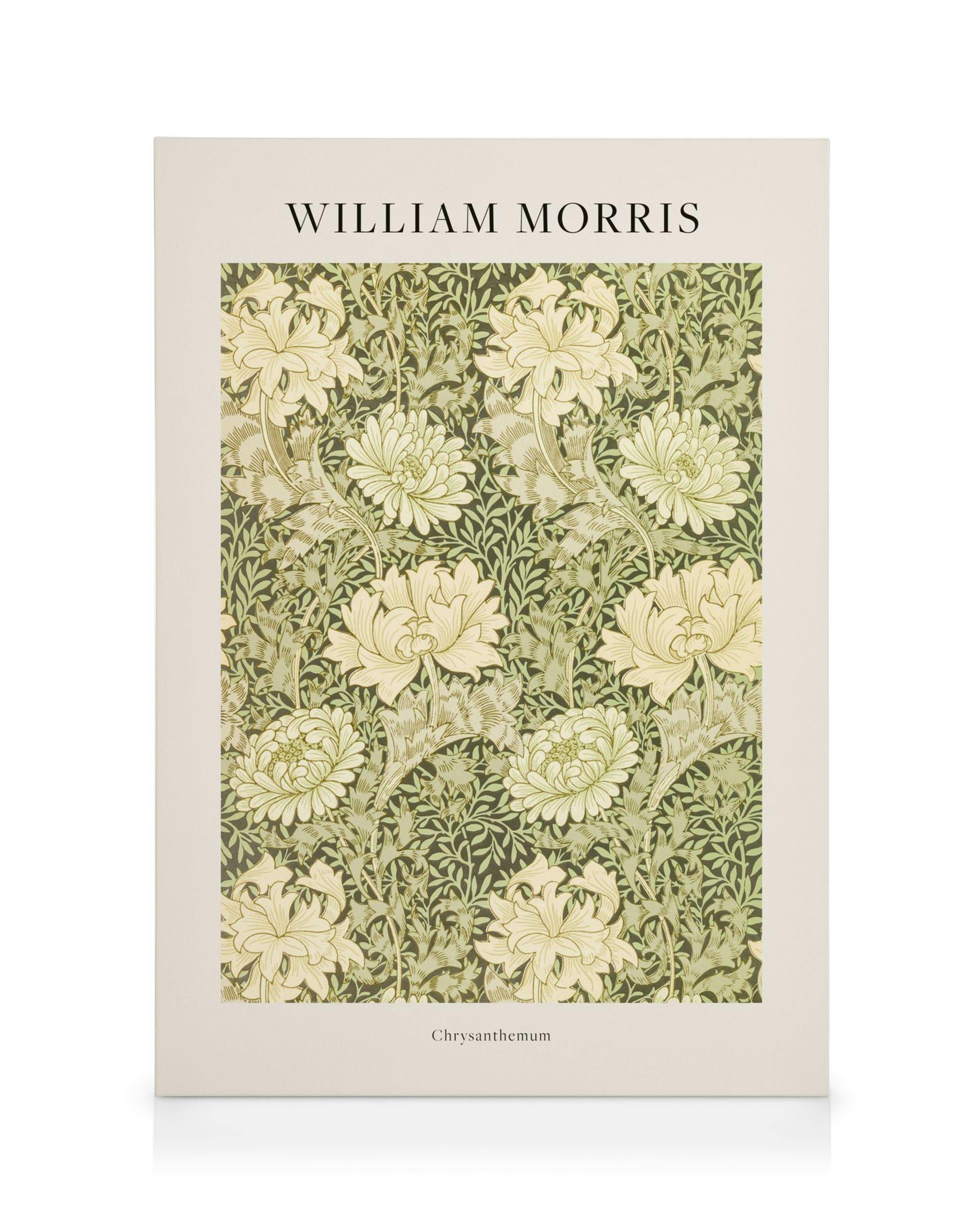 Canvas Prints William Morris - Chrysanthemum Canvas print (30x40 cm)