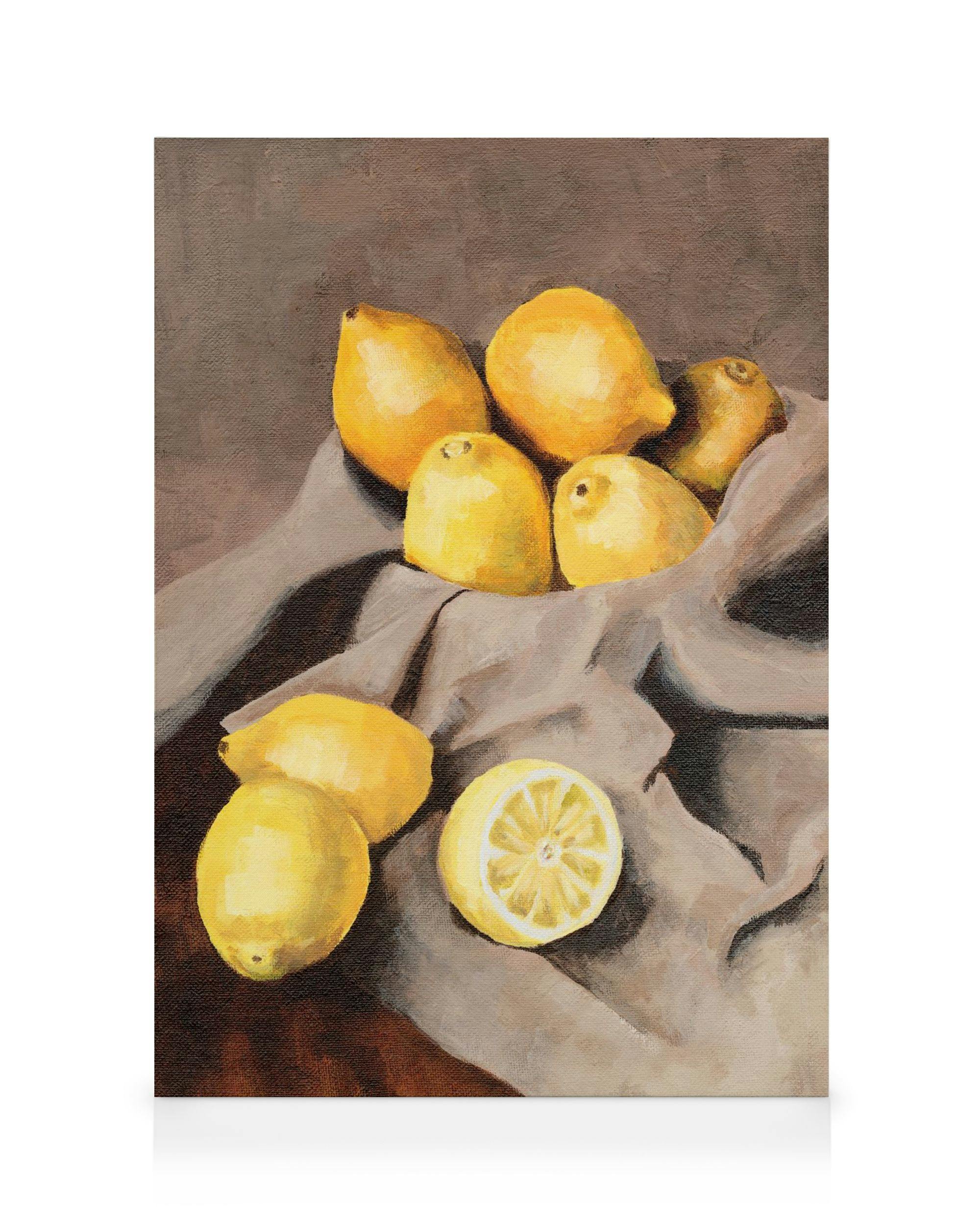 Canvas Prints The Still Life Collection No1 Canvas print (30x40 cm - Oak Frame)