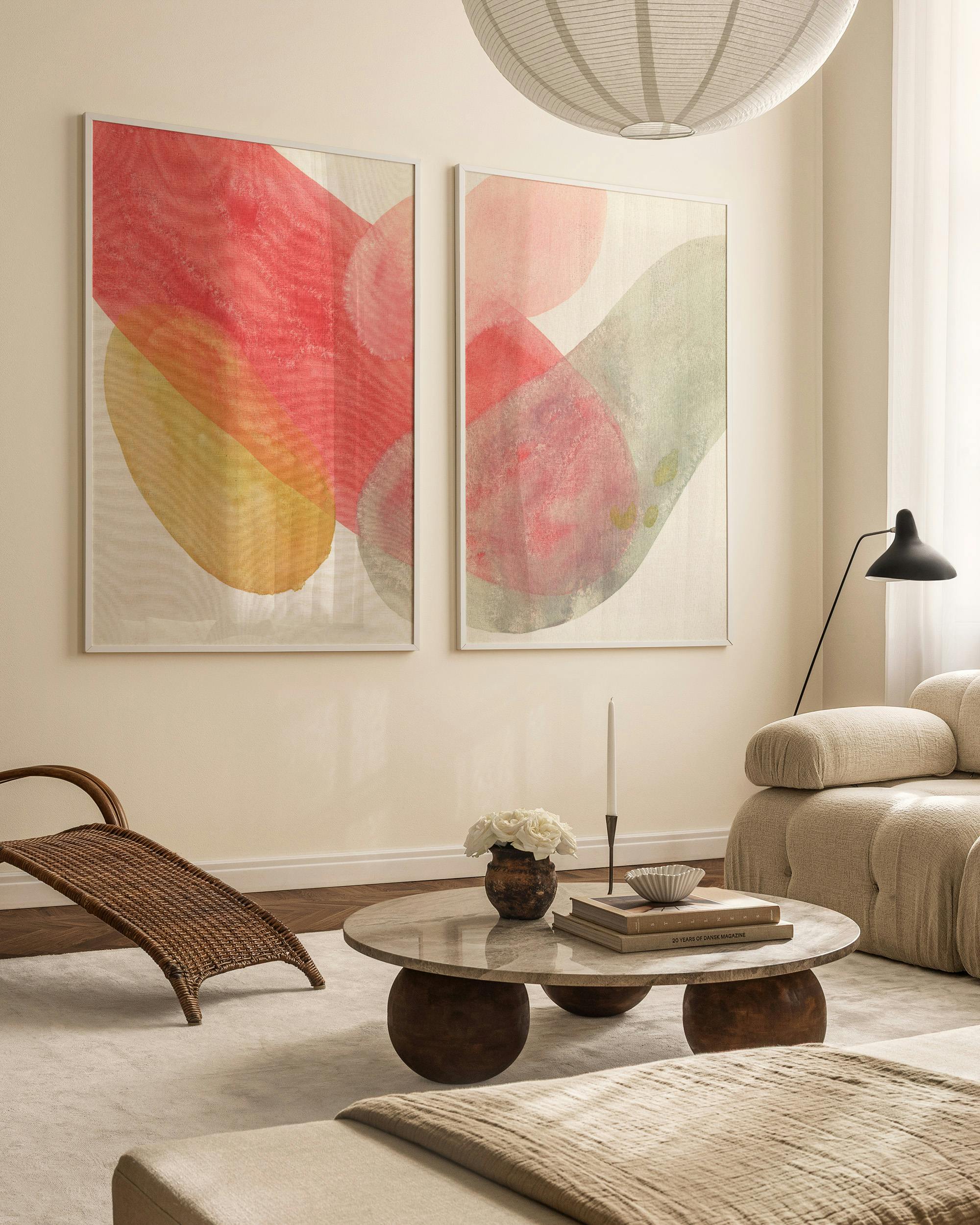 Flowy Forms Posterpaket (50x70 cm)