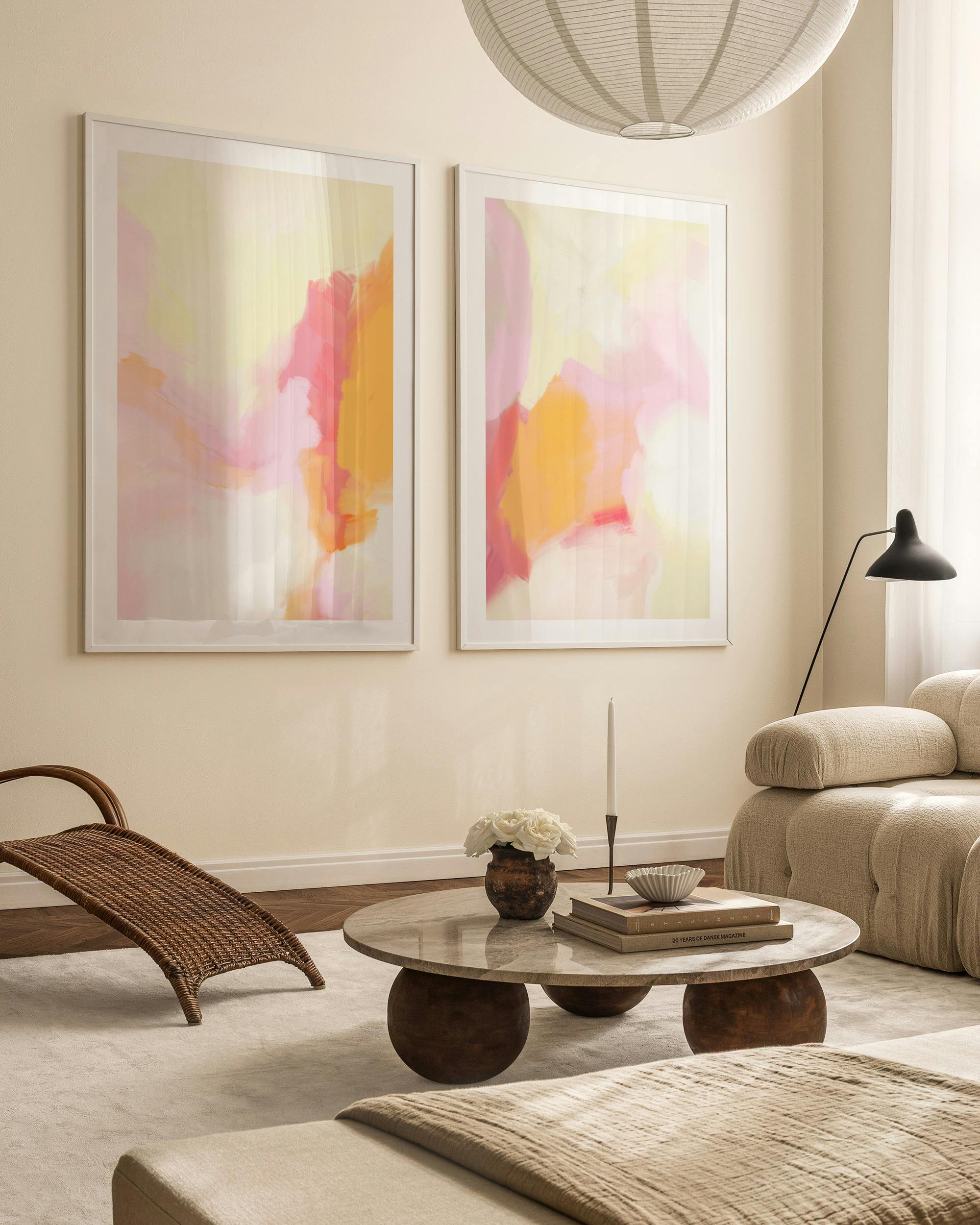 Prints - Painterly Expression Poster Pack (70x100 cm) - Poster pack