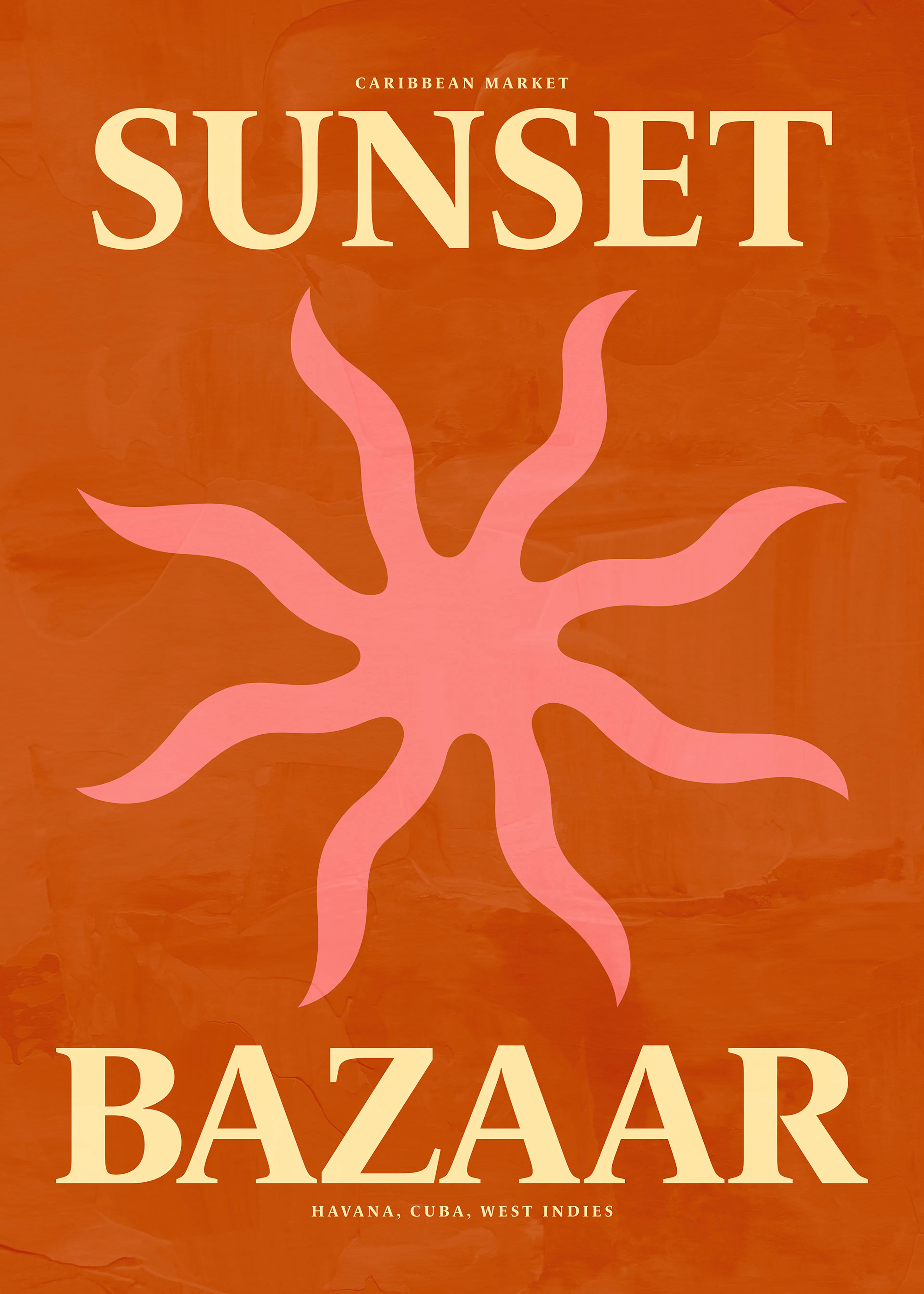 Sunset Bazaar Print 0