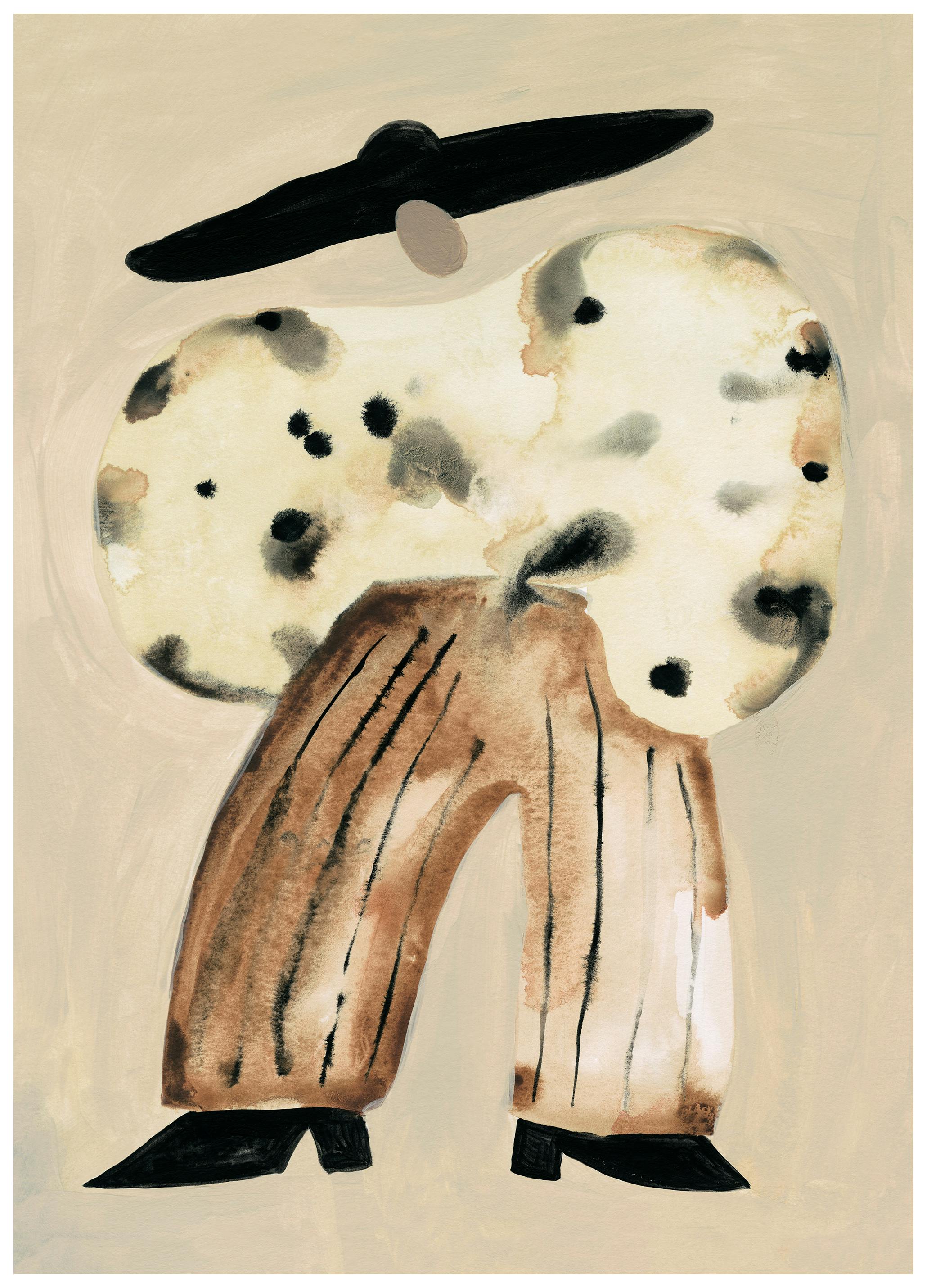 Dot and Stride Poster (50x70 cm)