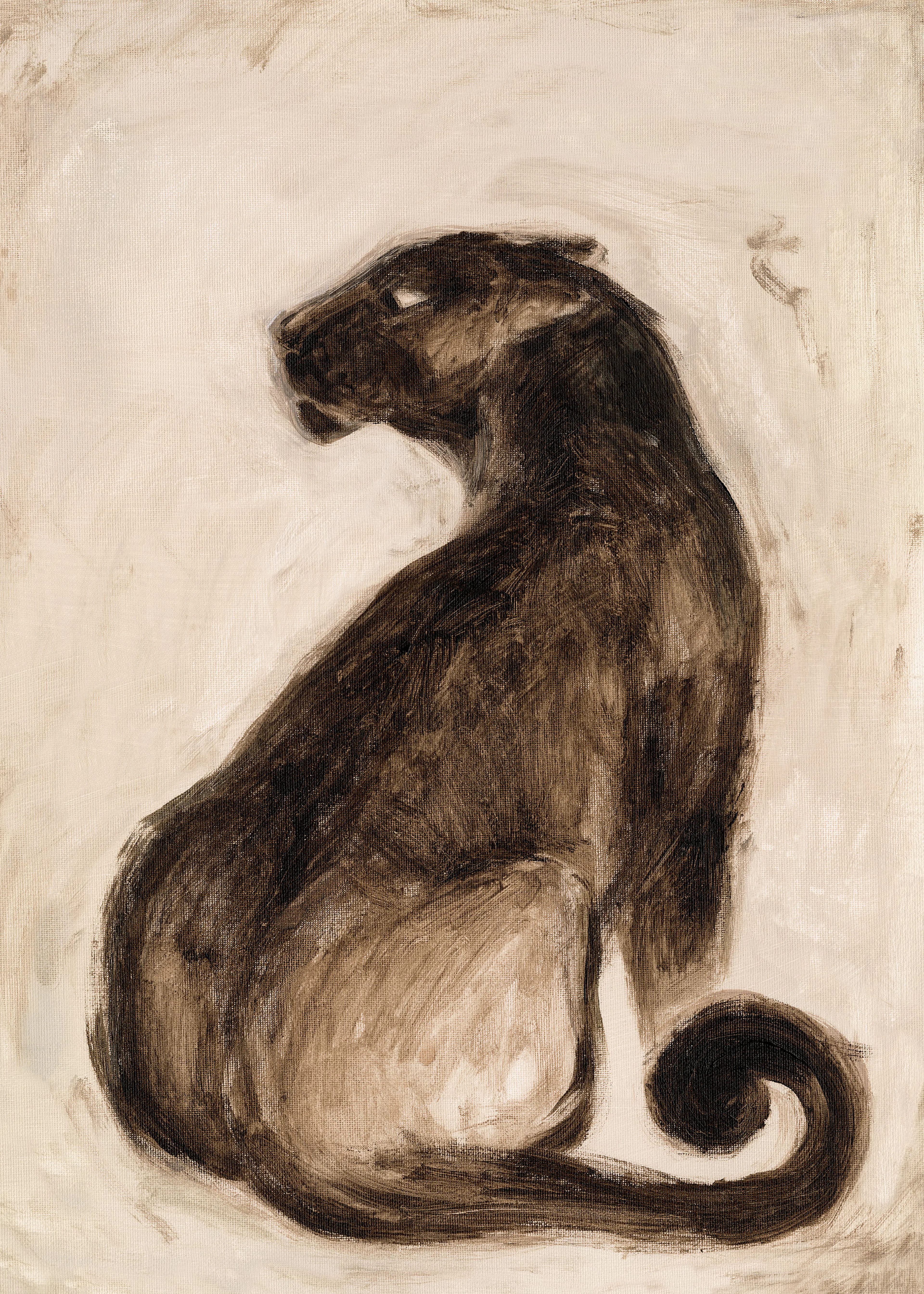 Panther Portrait Print 0
