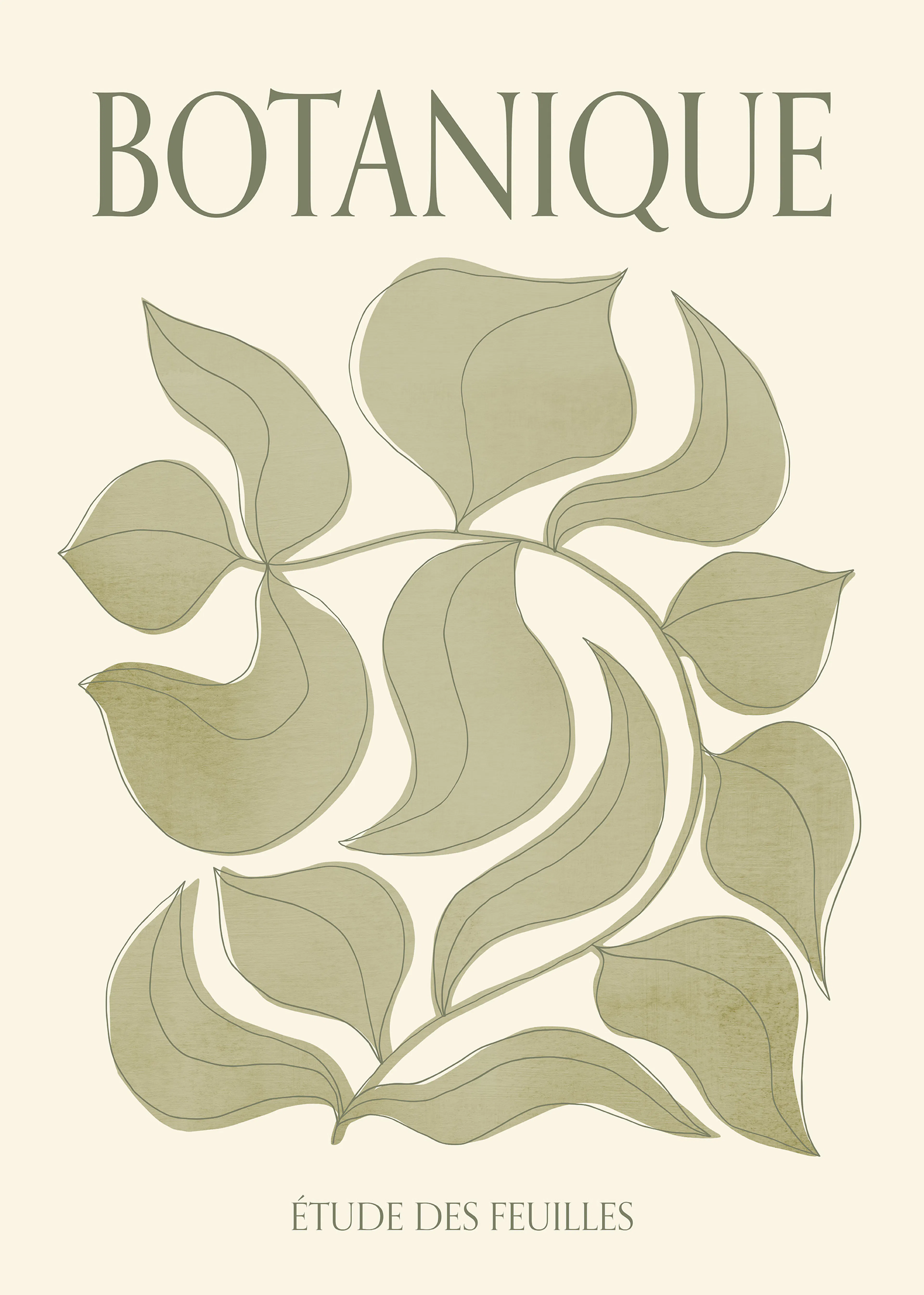 Botanique Verte Affiche 0