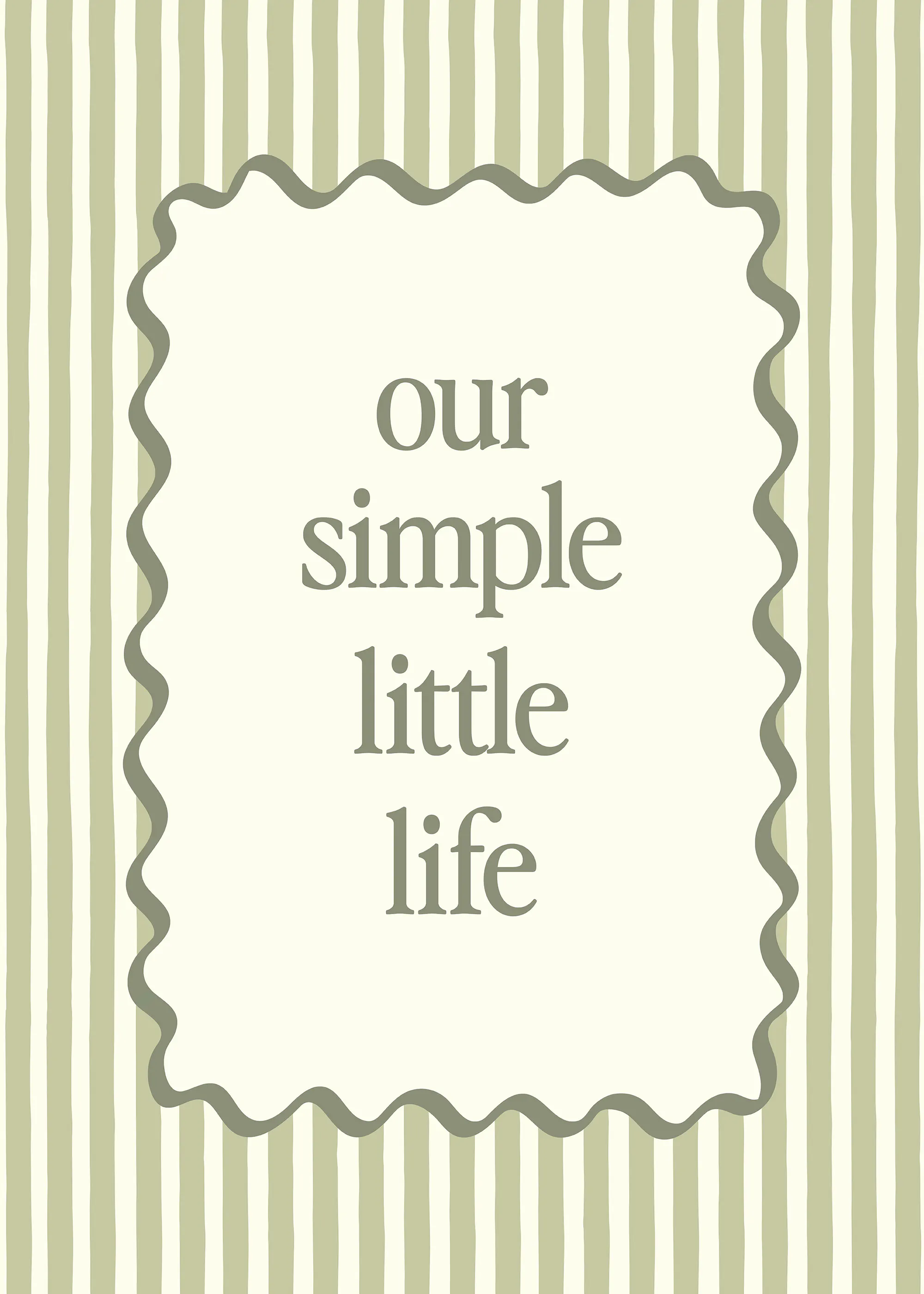 Our Simple Little Life Poster 0