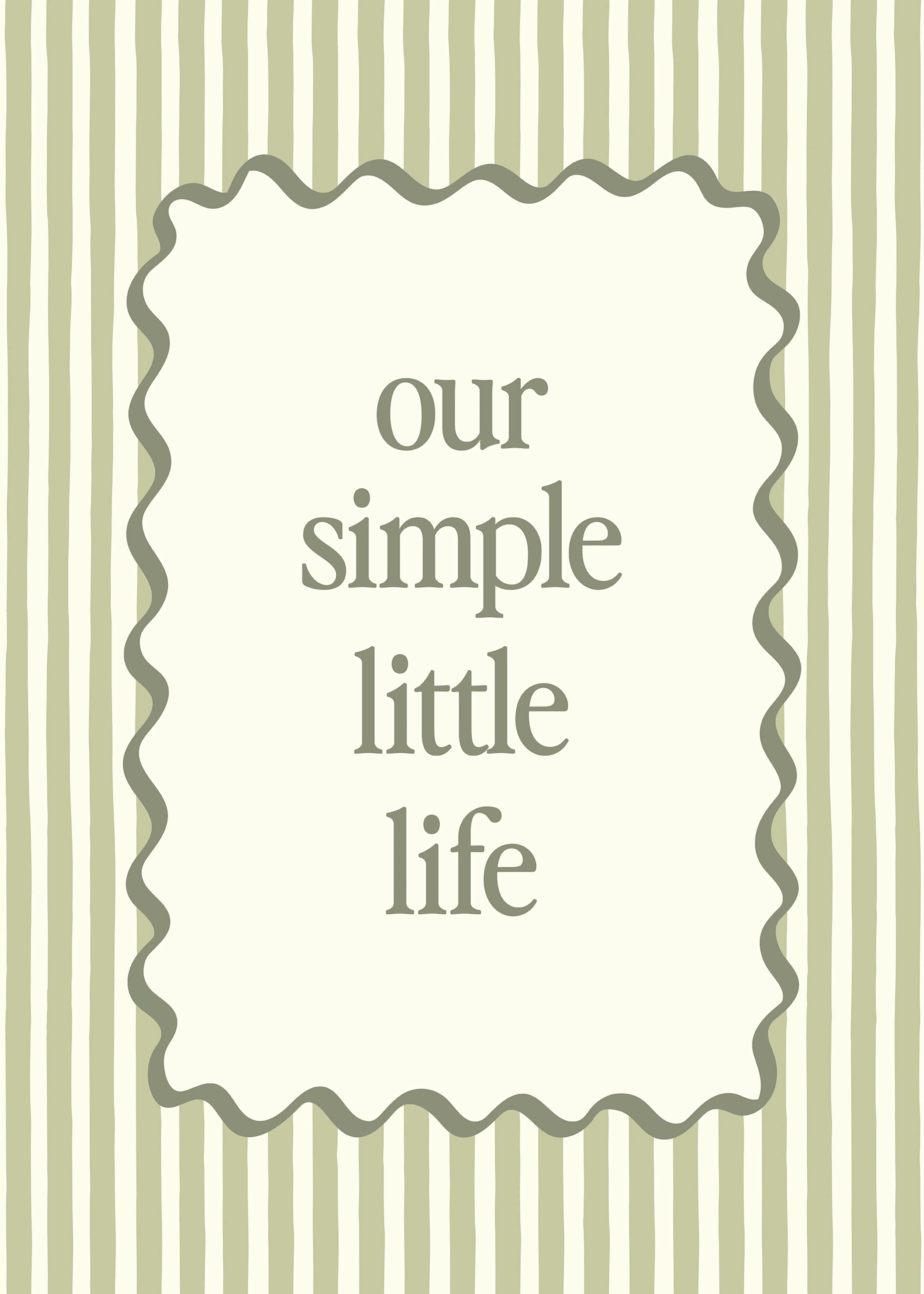Our Simple Little Life Poster 0