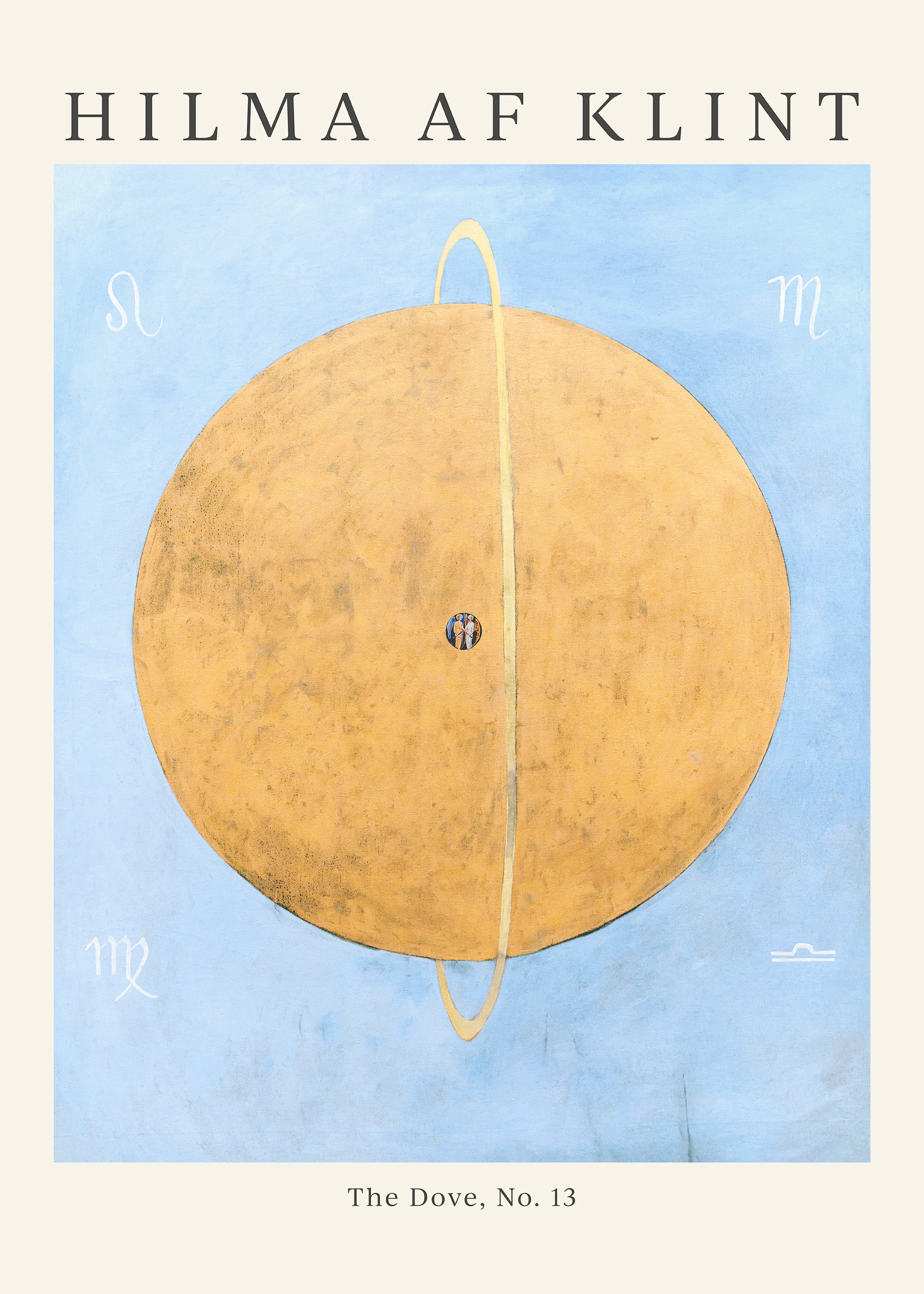The Dove No.13 by Hilma af Klint Affiche 0