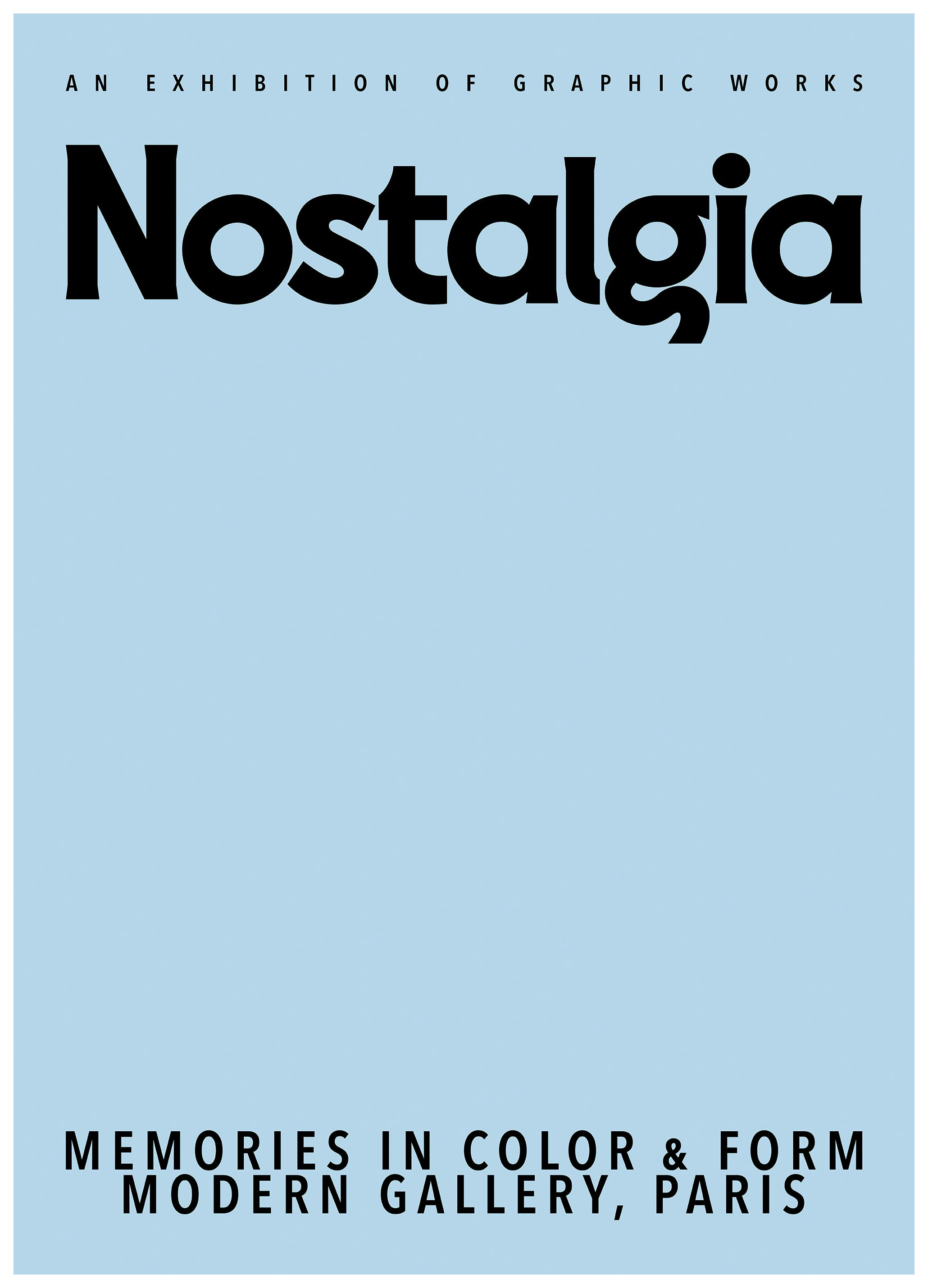 Prints - Nostalgia Paris Print (30x40 cm) - Text posters