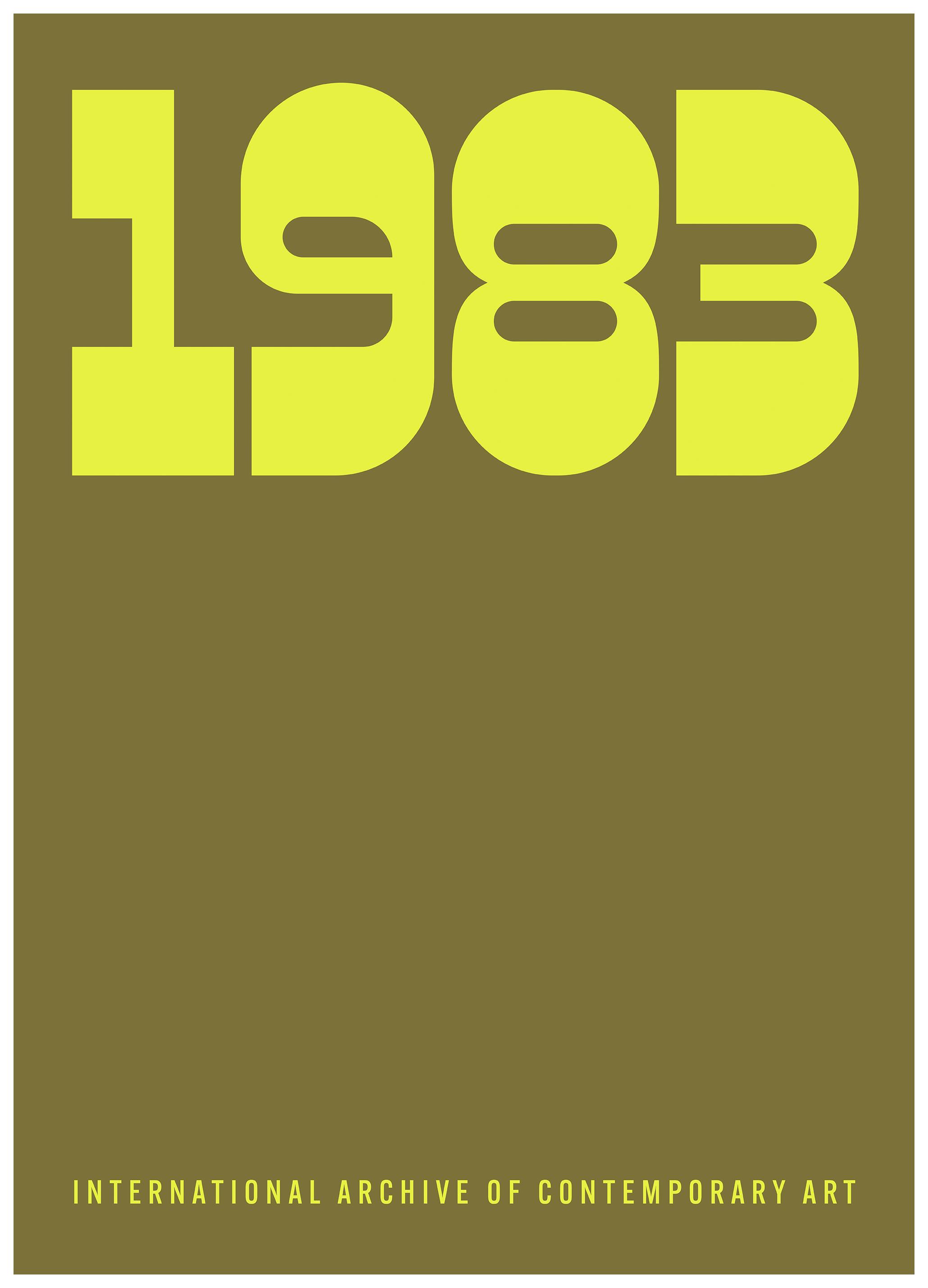 Prints - 1983 Print (100x150 cm) - Text posters