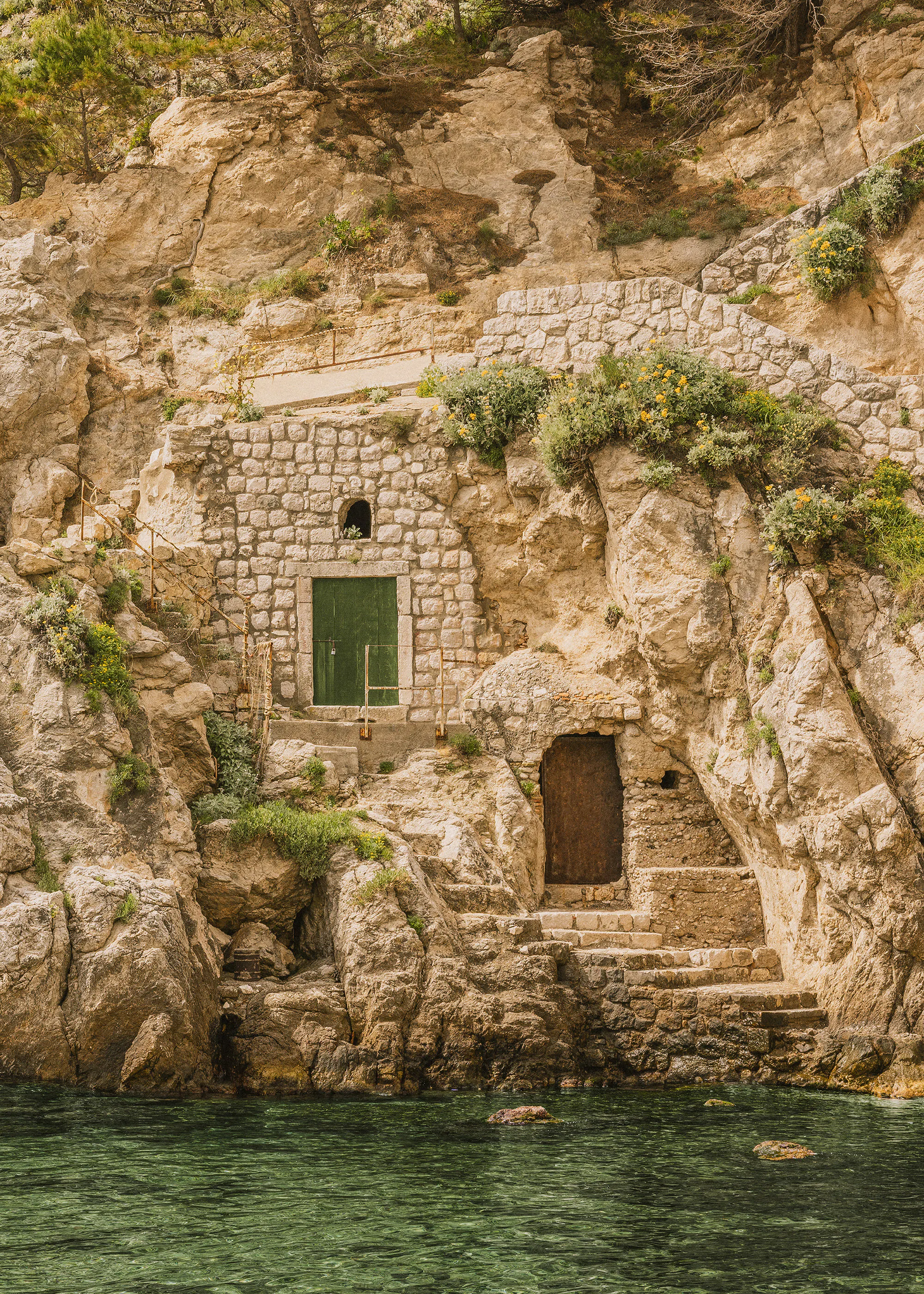Beneath the Cliffs Print 0
