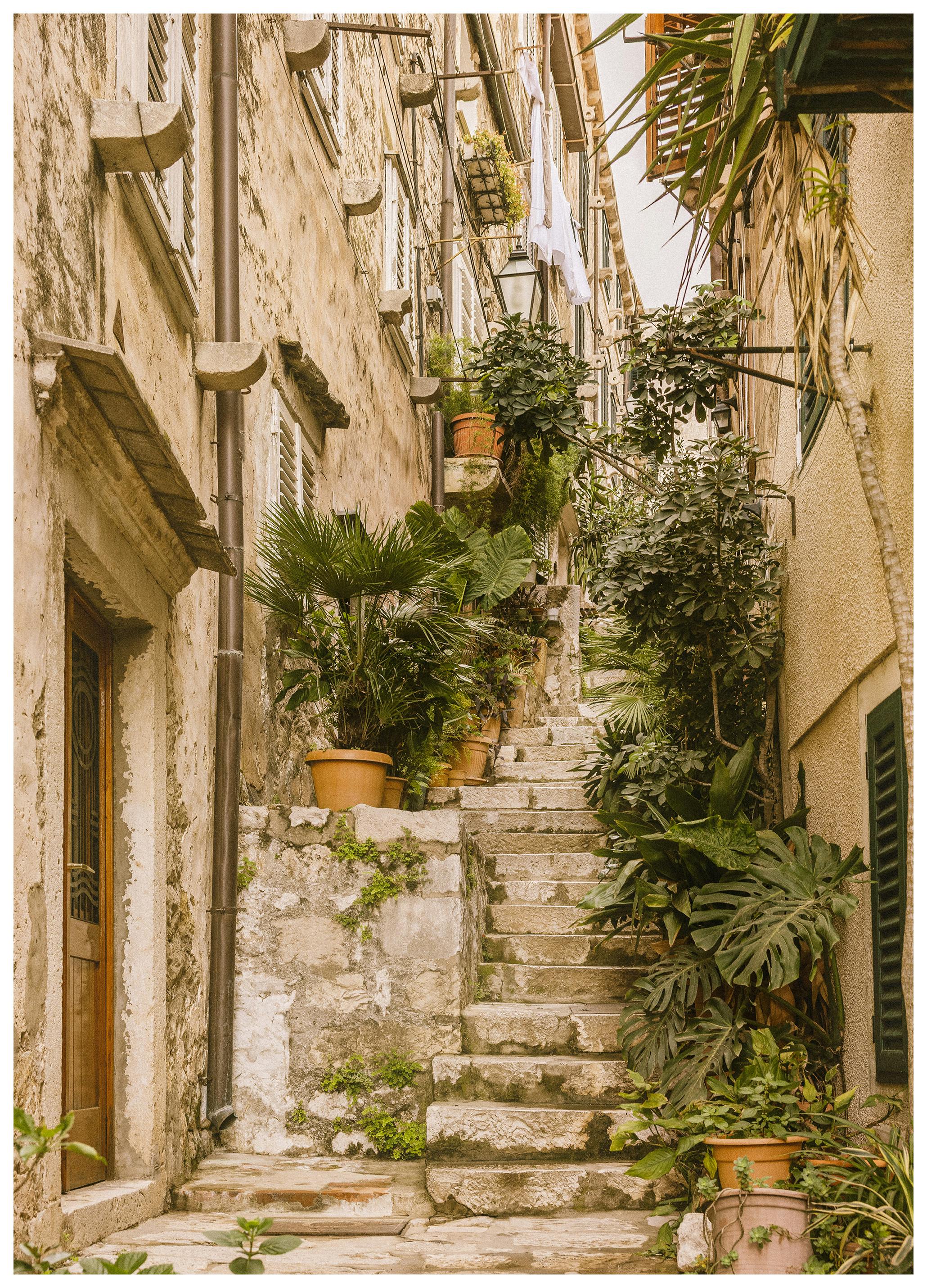 Prints - The Old Alley Print (30x40 cm) - Stories from... The Dalmatian Coast