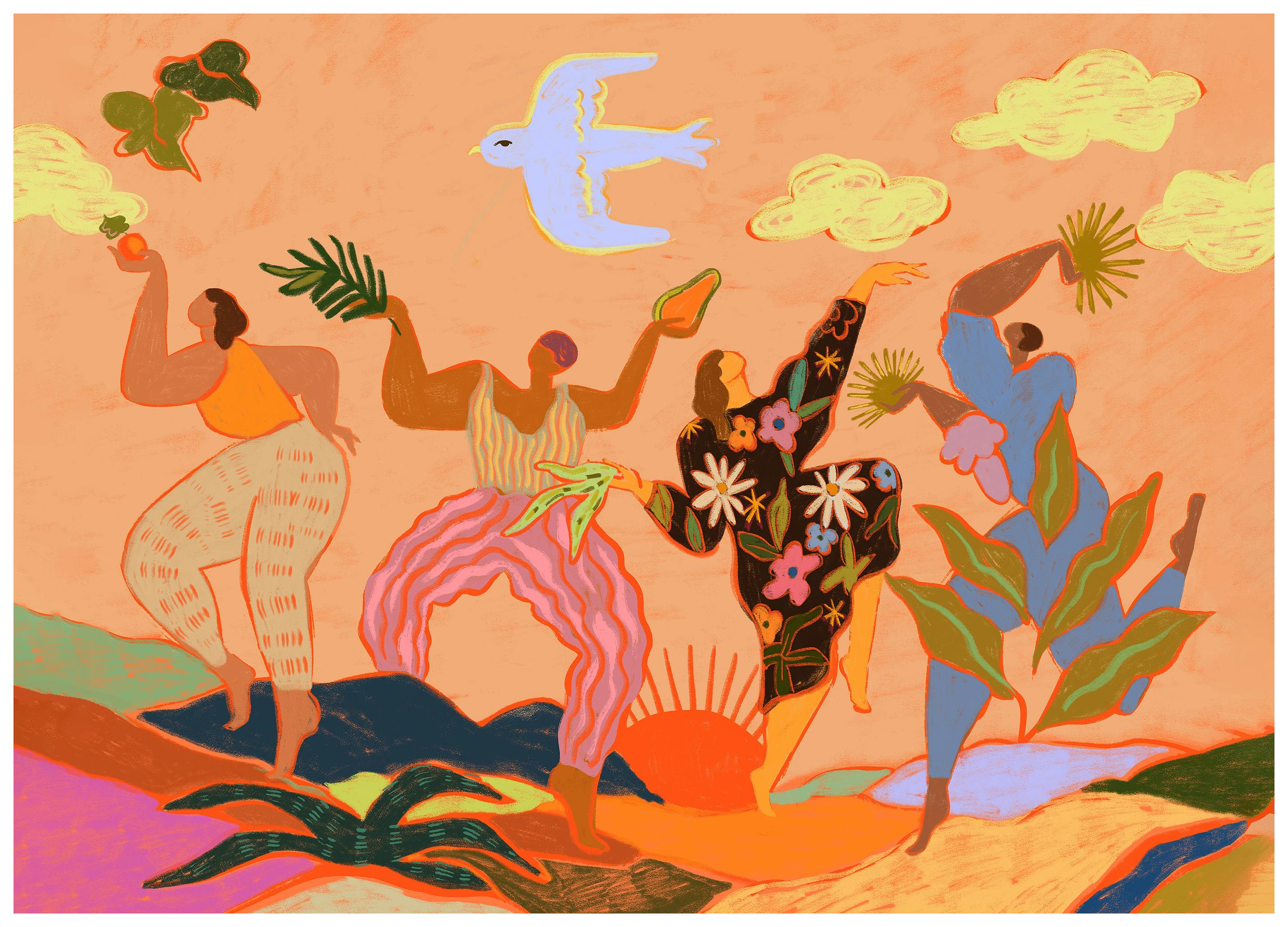 Arty Guava - Lay Hoon - Celebration Print (70x100 cm)