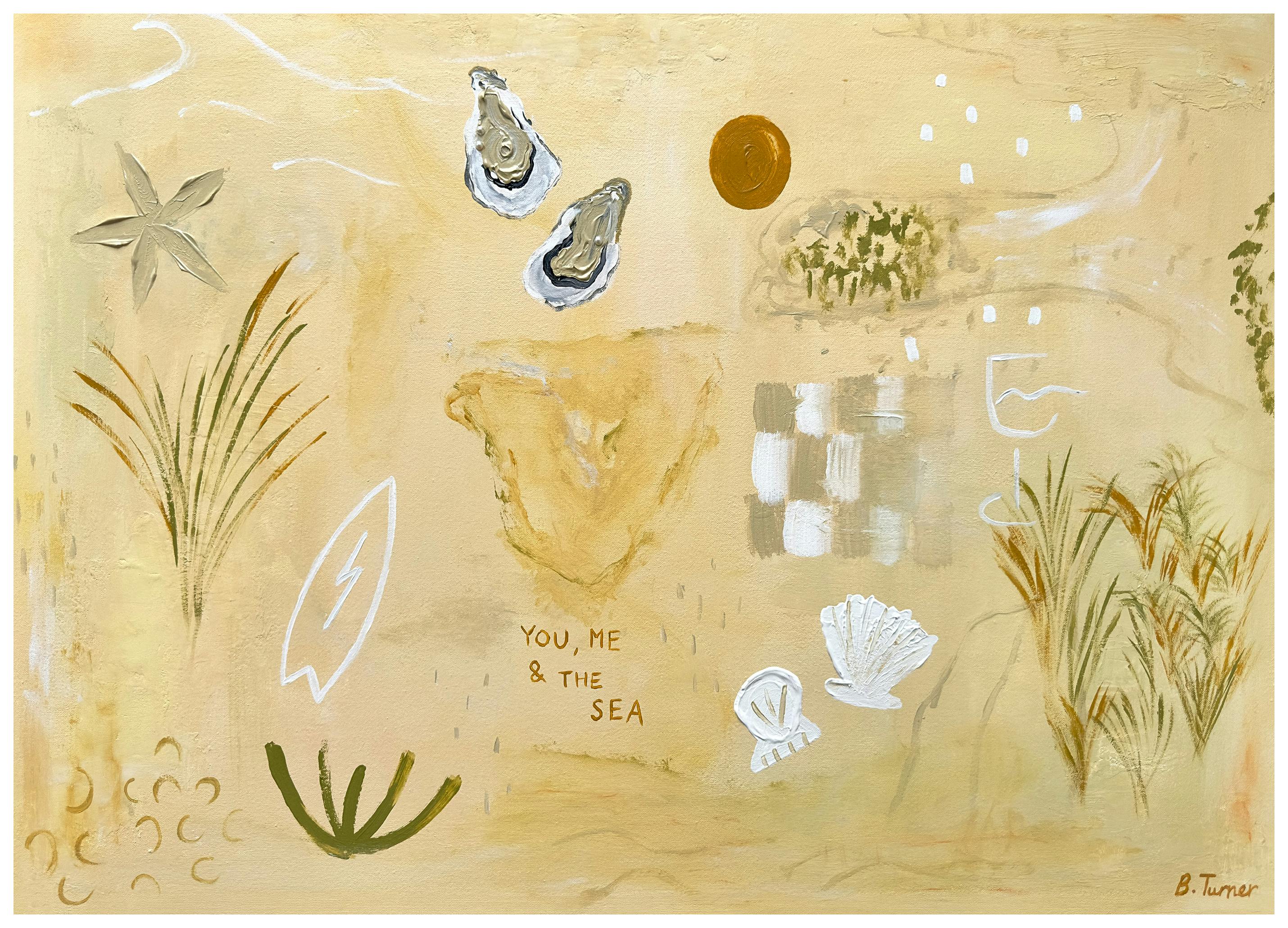 Britney Turner - You, Me and the Sea Print (30x40 cm)