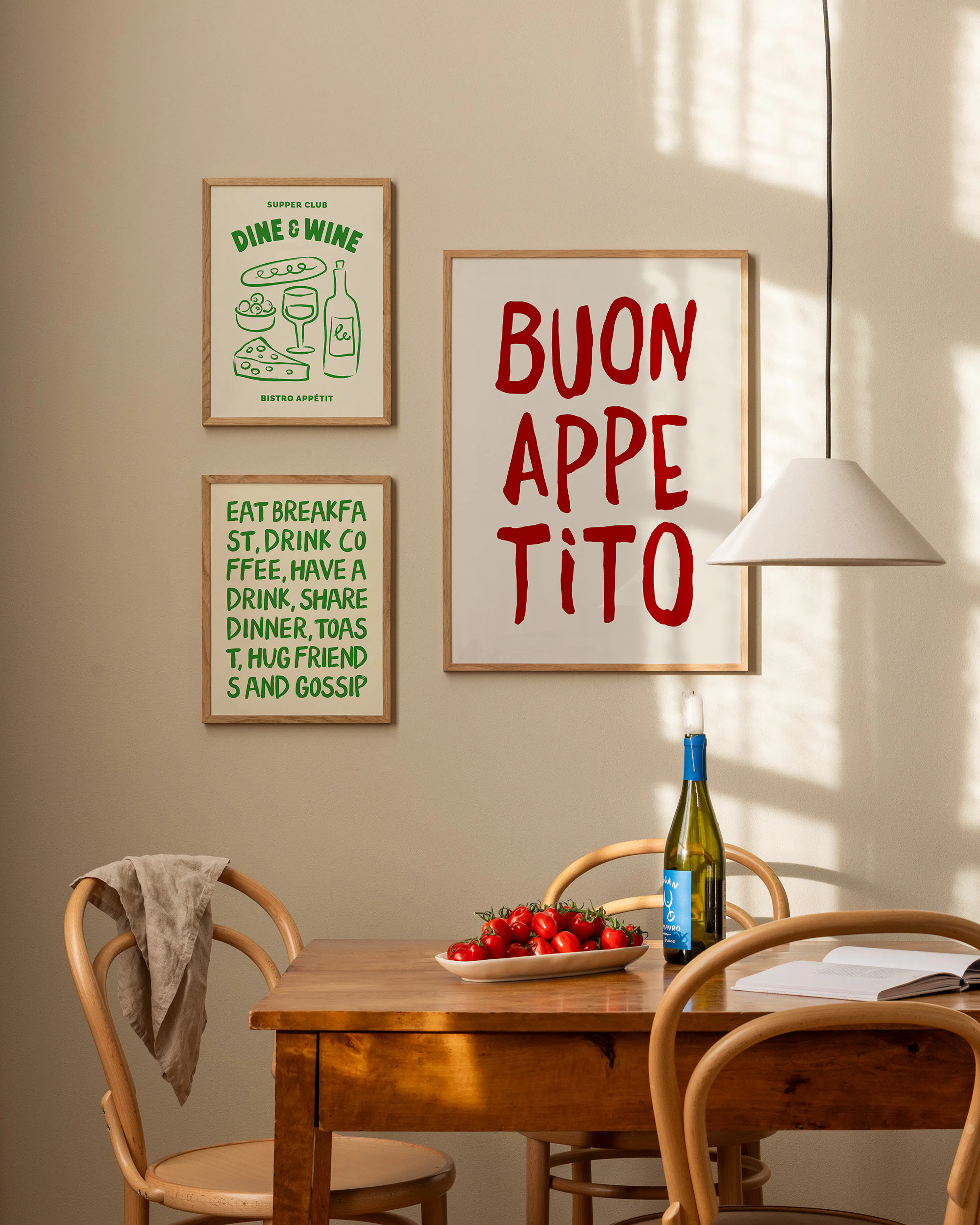 Buon Appetito bilderwand