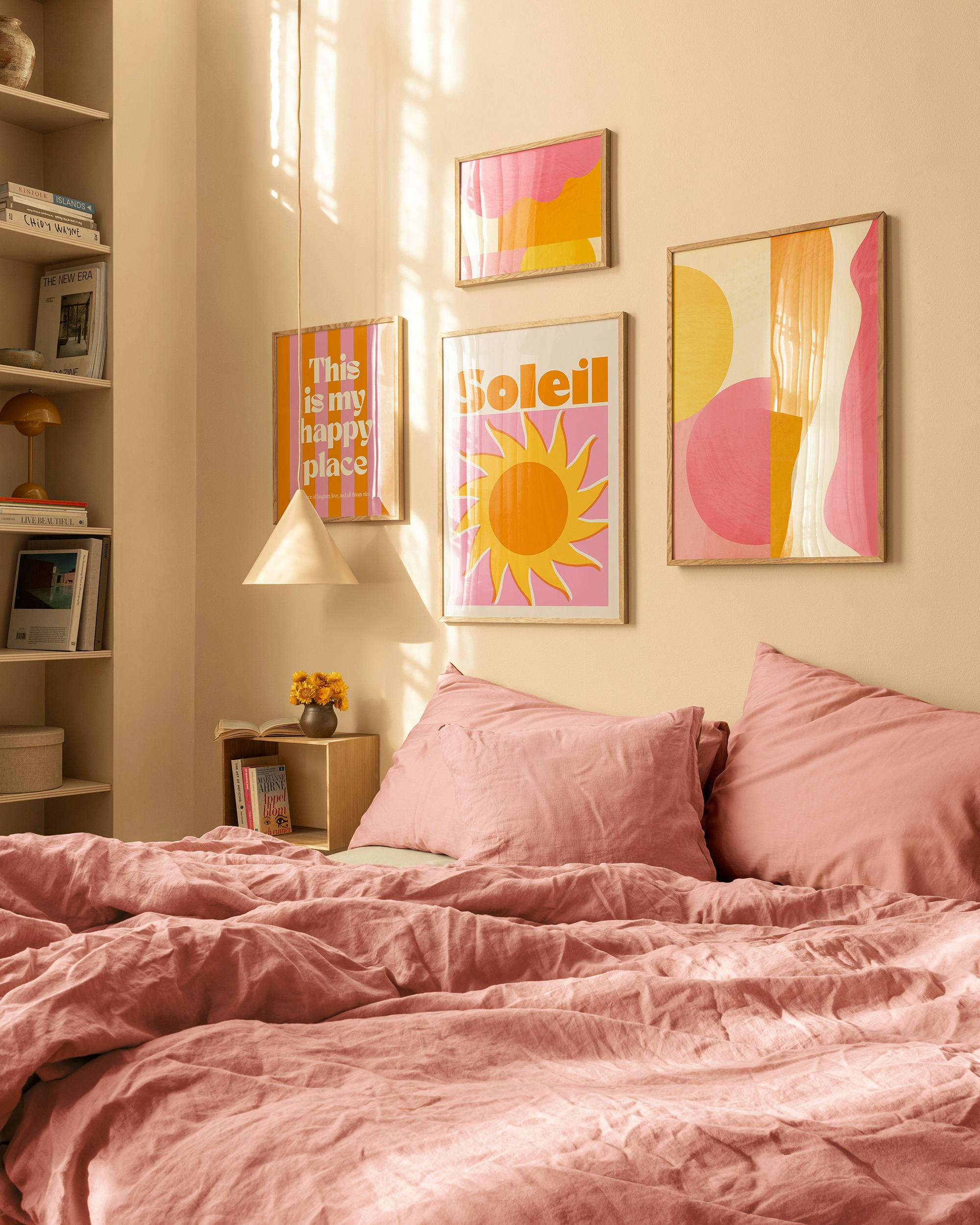 Sunset Bliss gallery wall (ONE SIZE)