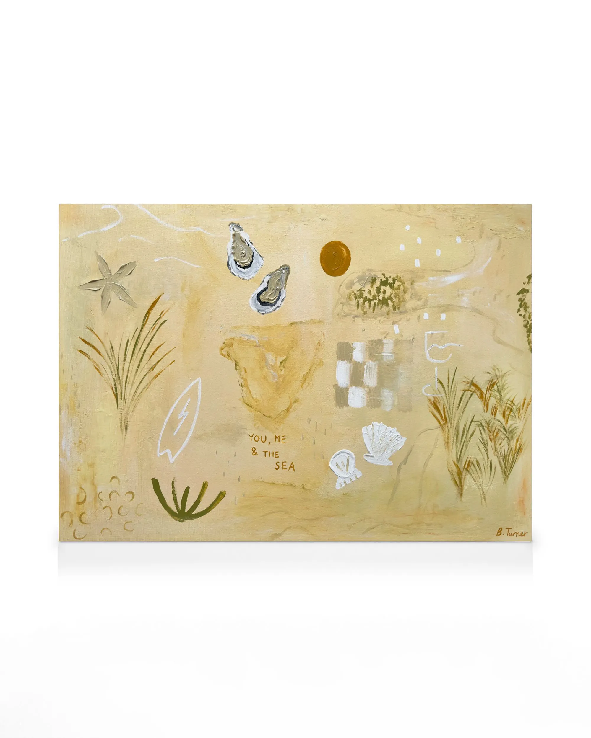 Britney Turner - You, Me and the Sea Canvas print 0