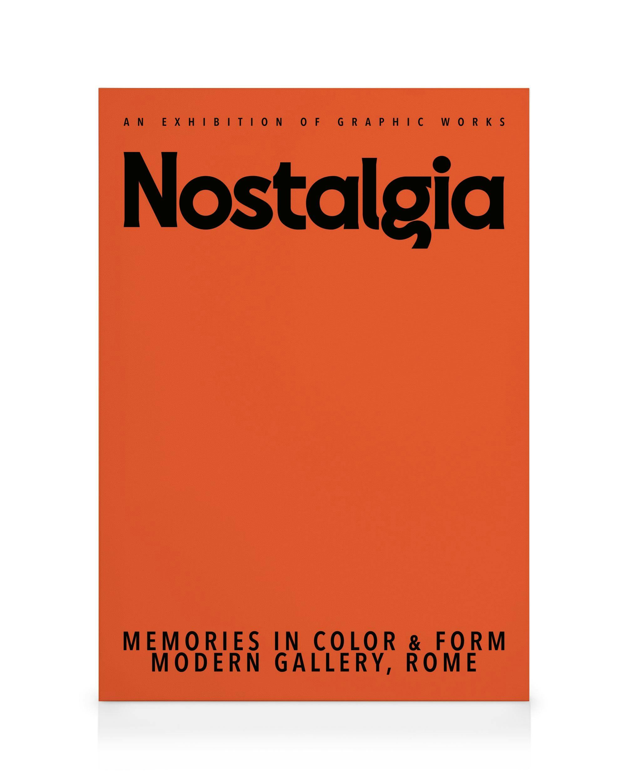 Canvas Prints Nostalgia Rome Canvas print (30x40 cm - Oak Frame)