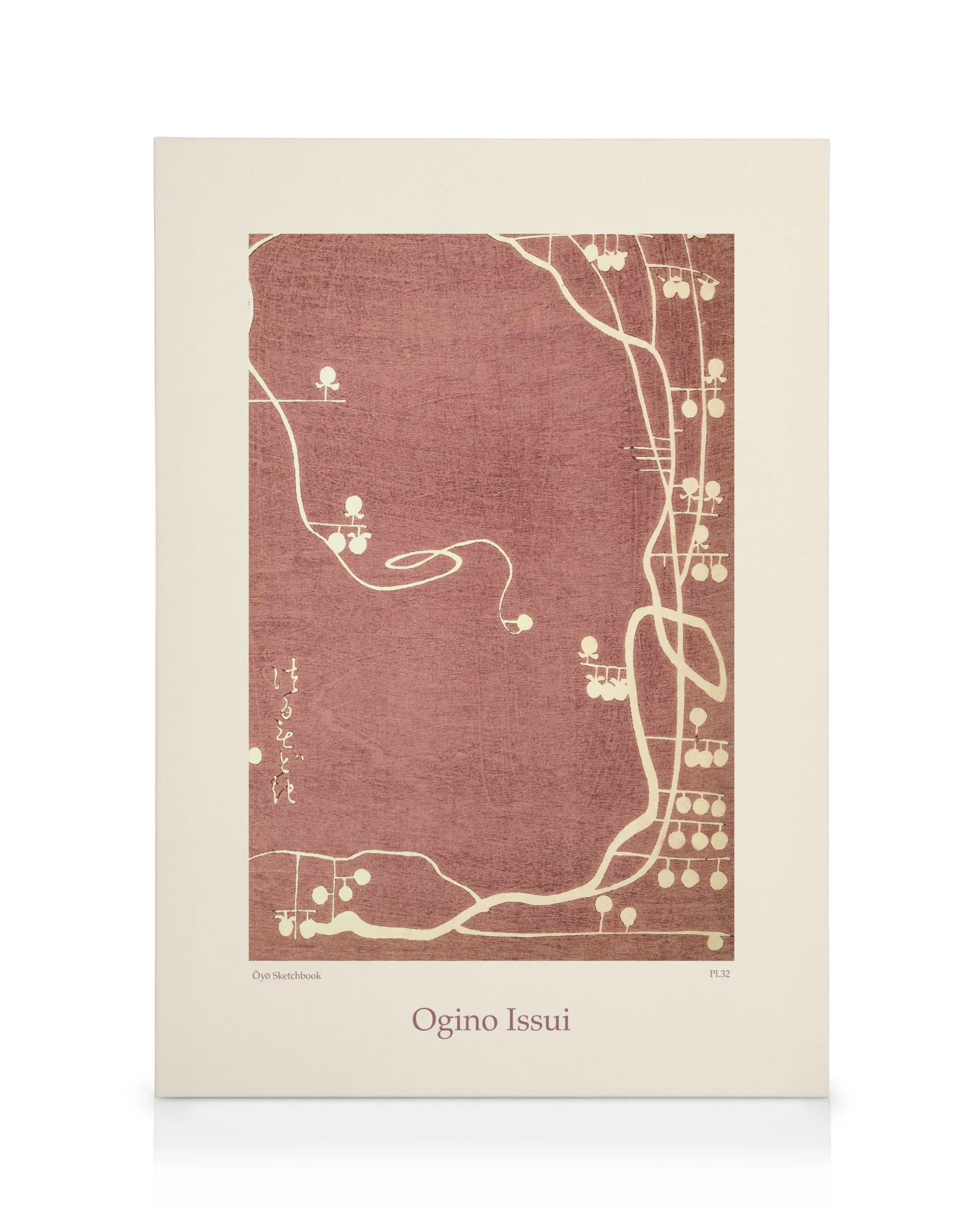 Ogino Issui - Ōyō Manga, Decorative Study Leinwandbild 0
