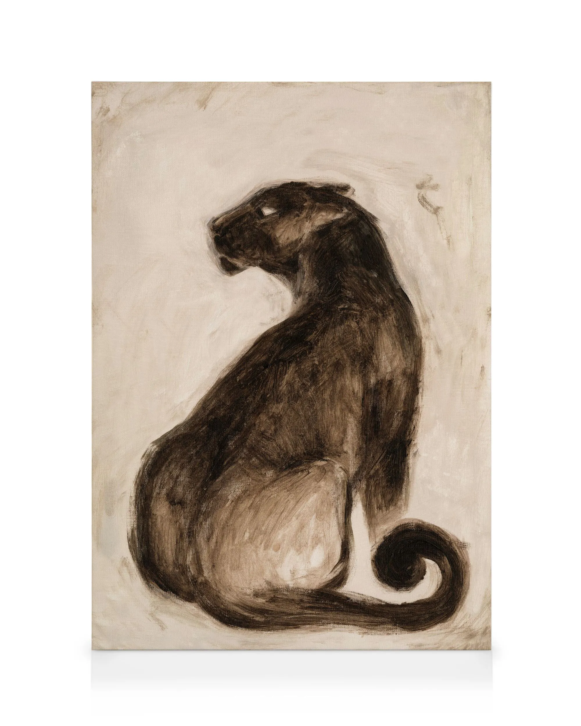 Panther Portrait Canvastavla 0