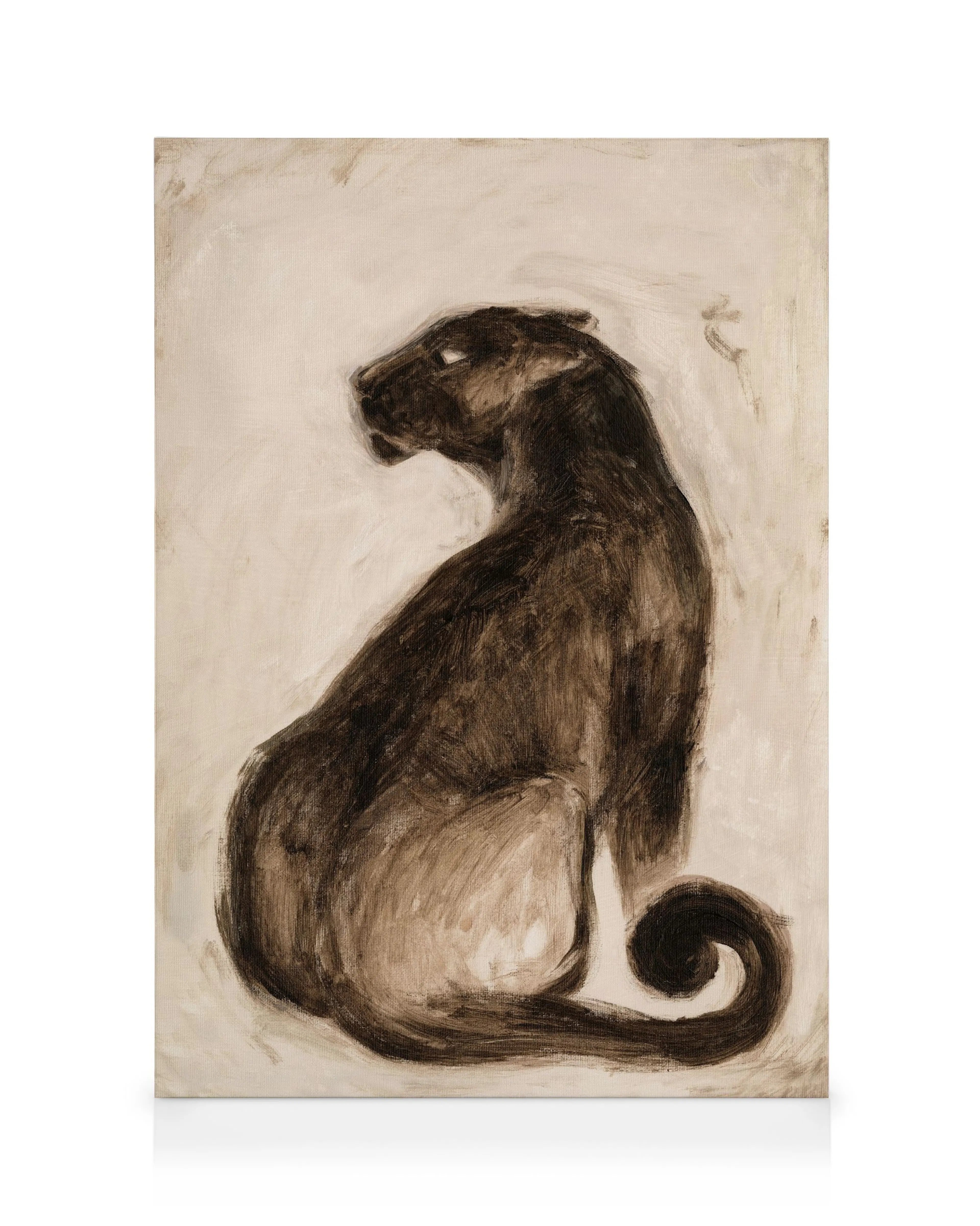 Panther Portrait Canvastavla 0