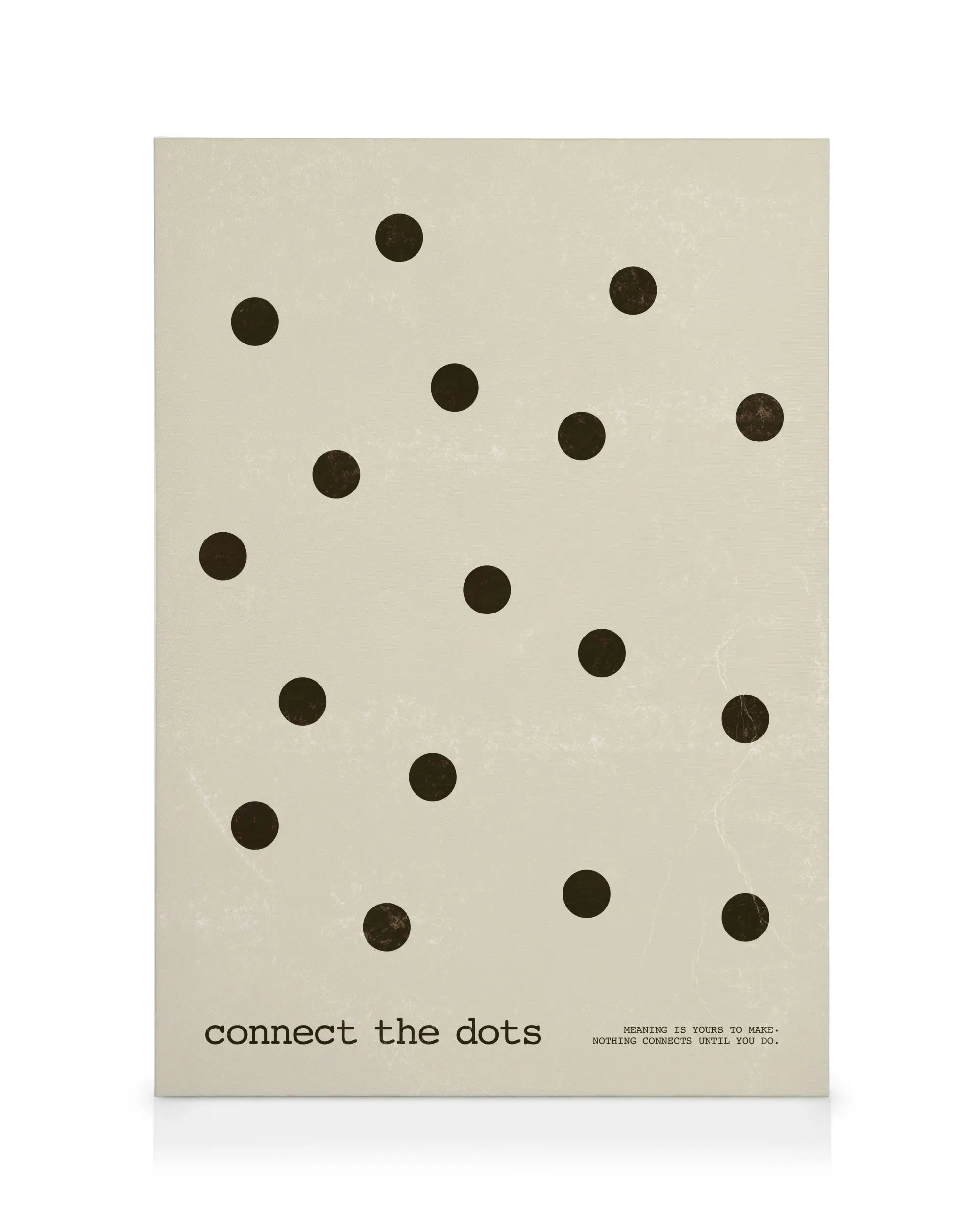 Connect the Dots Lerretsbilde 0