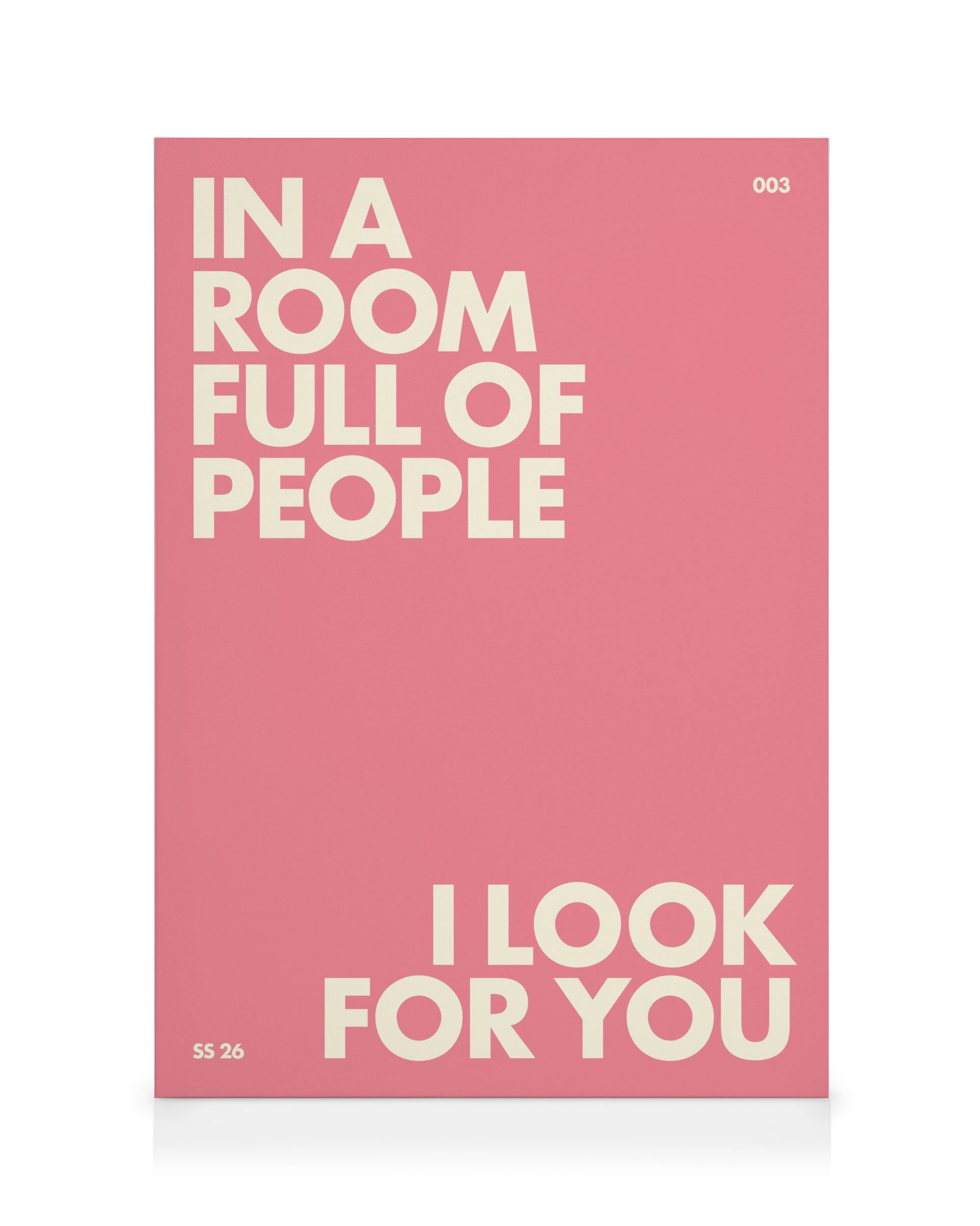 I Look for You Canvas 0