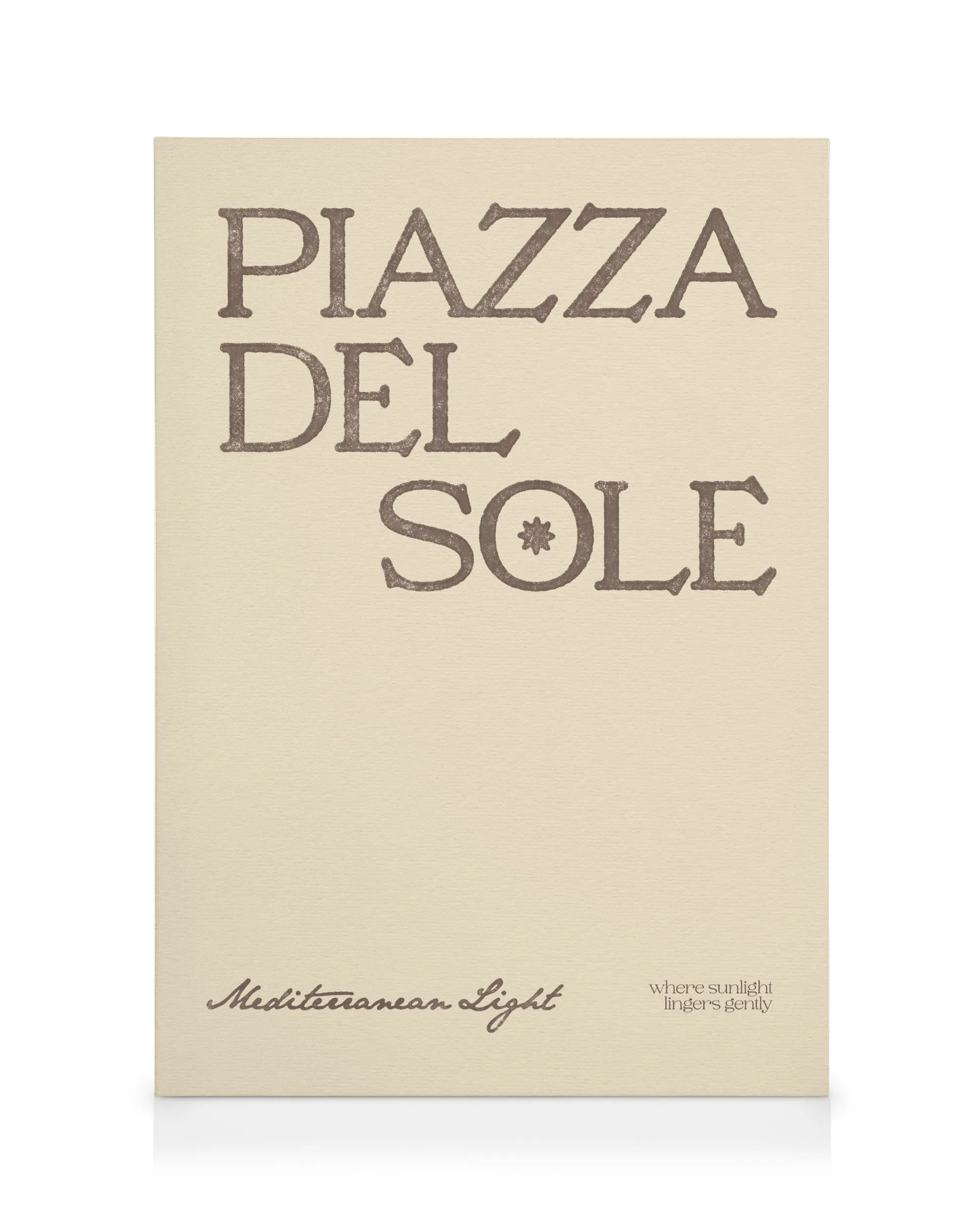 Piazza Del Sole Canvas print 0