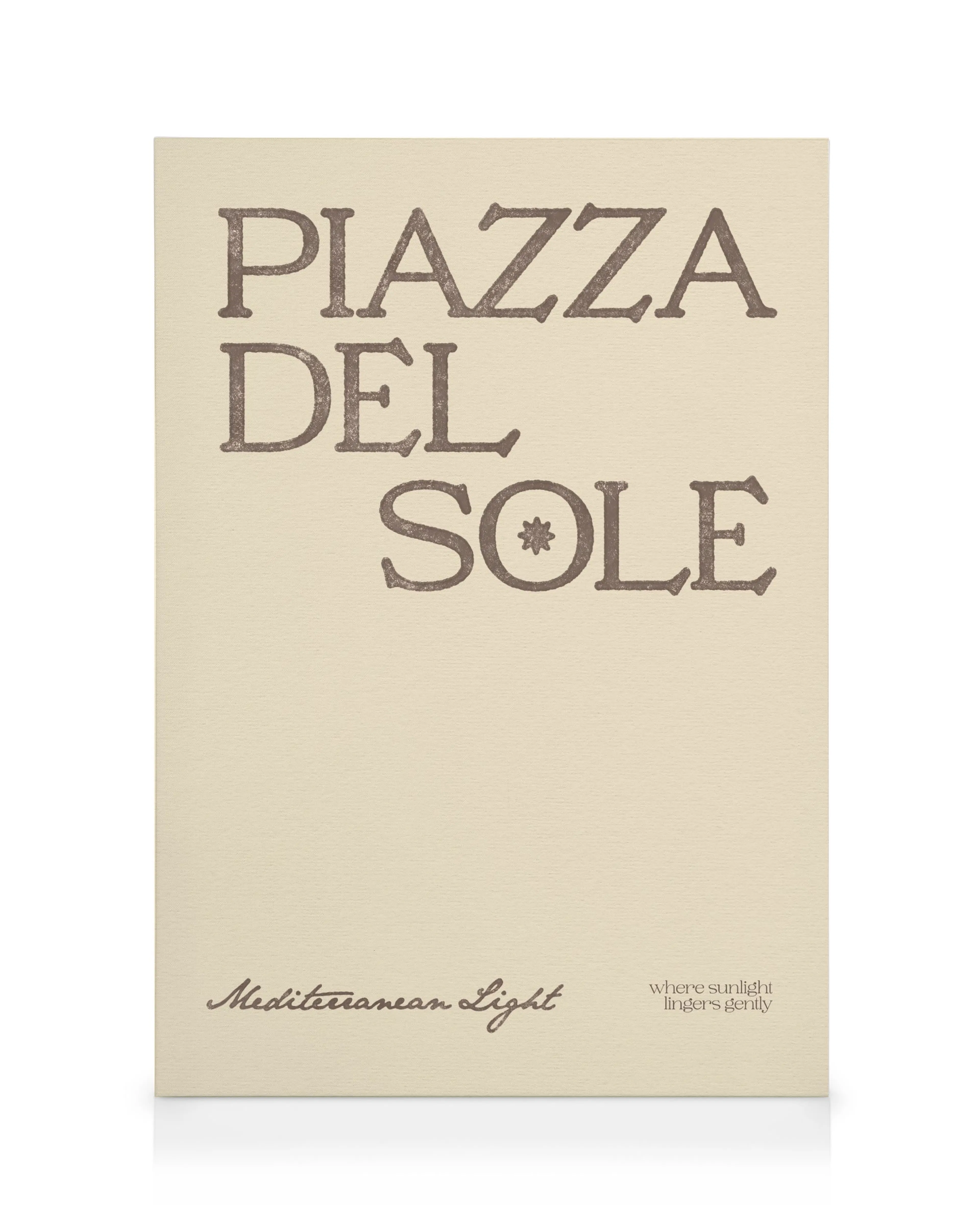 Piazza Del Sole Canvas print 0