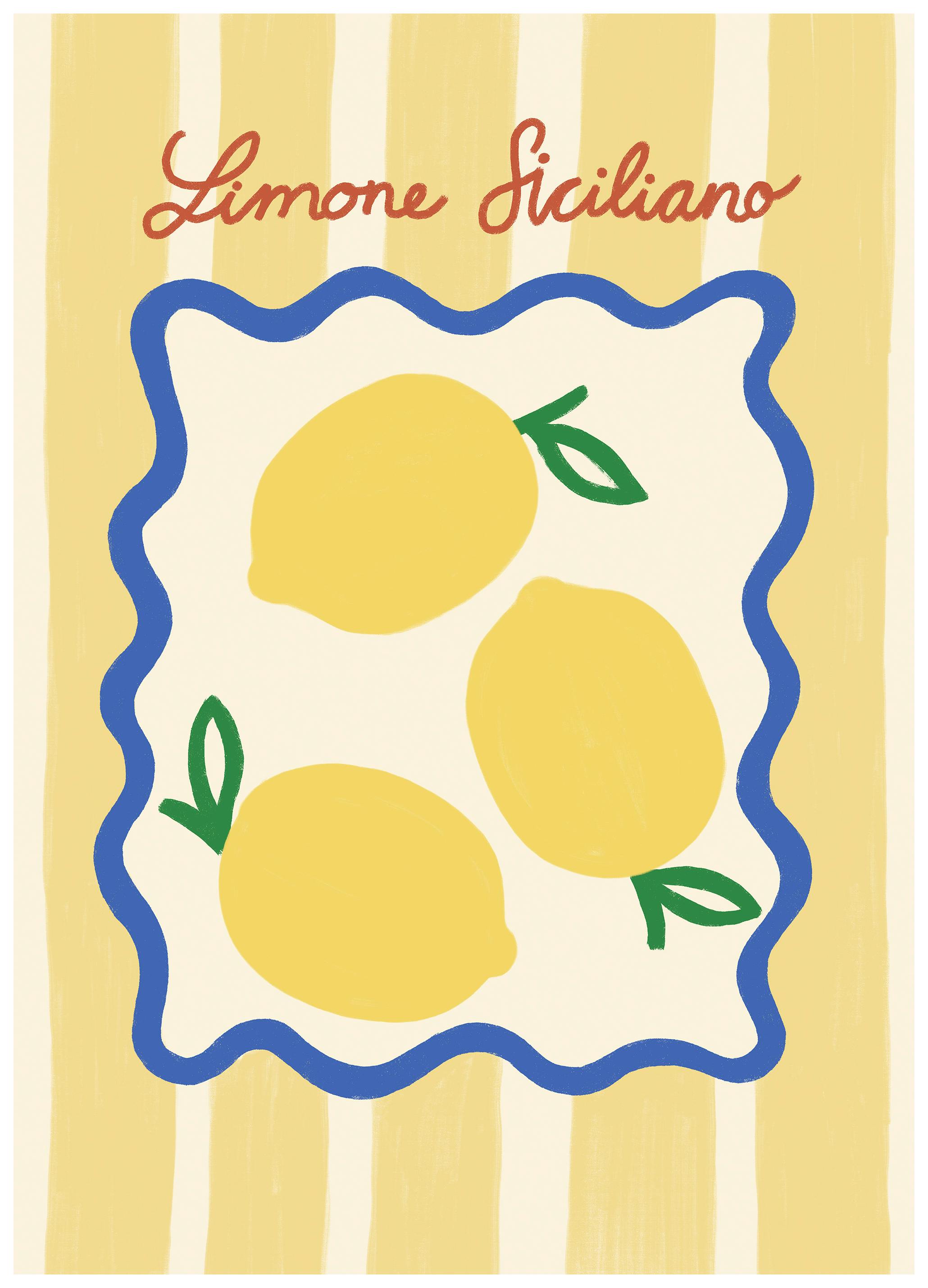 Prints - Limone Siciliano Print (13x18 cm) - Kitchen wall art