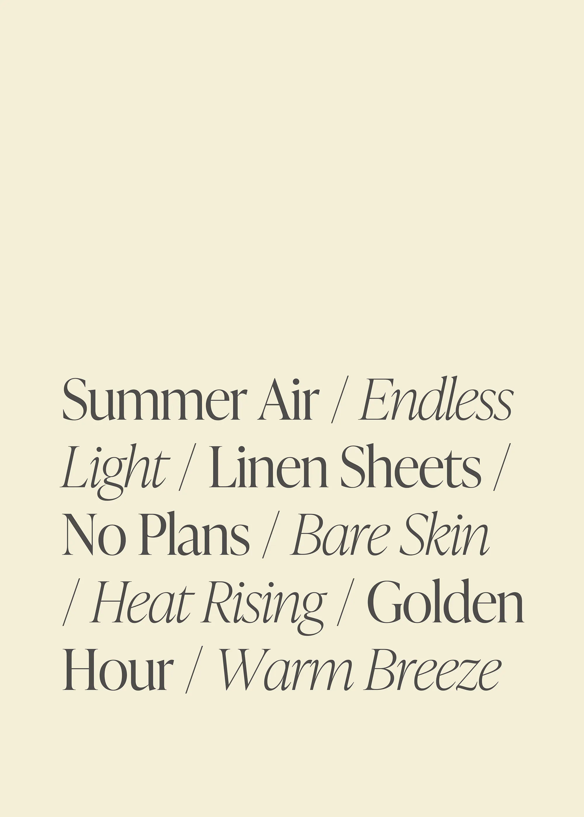 Summer Air Print 0