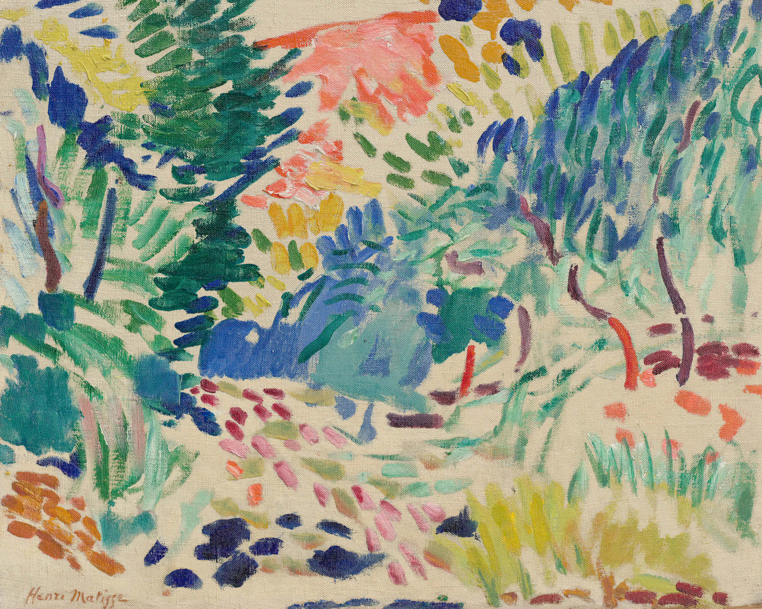 Matisse - Landscape at Collioure 1905 Plagát 0