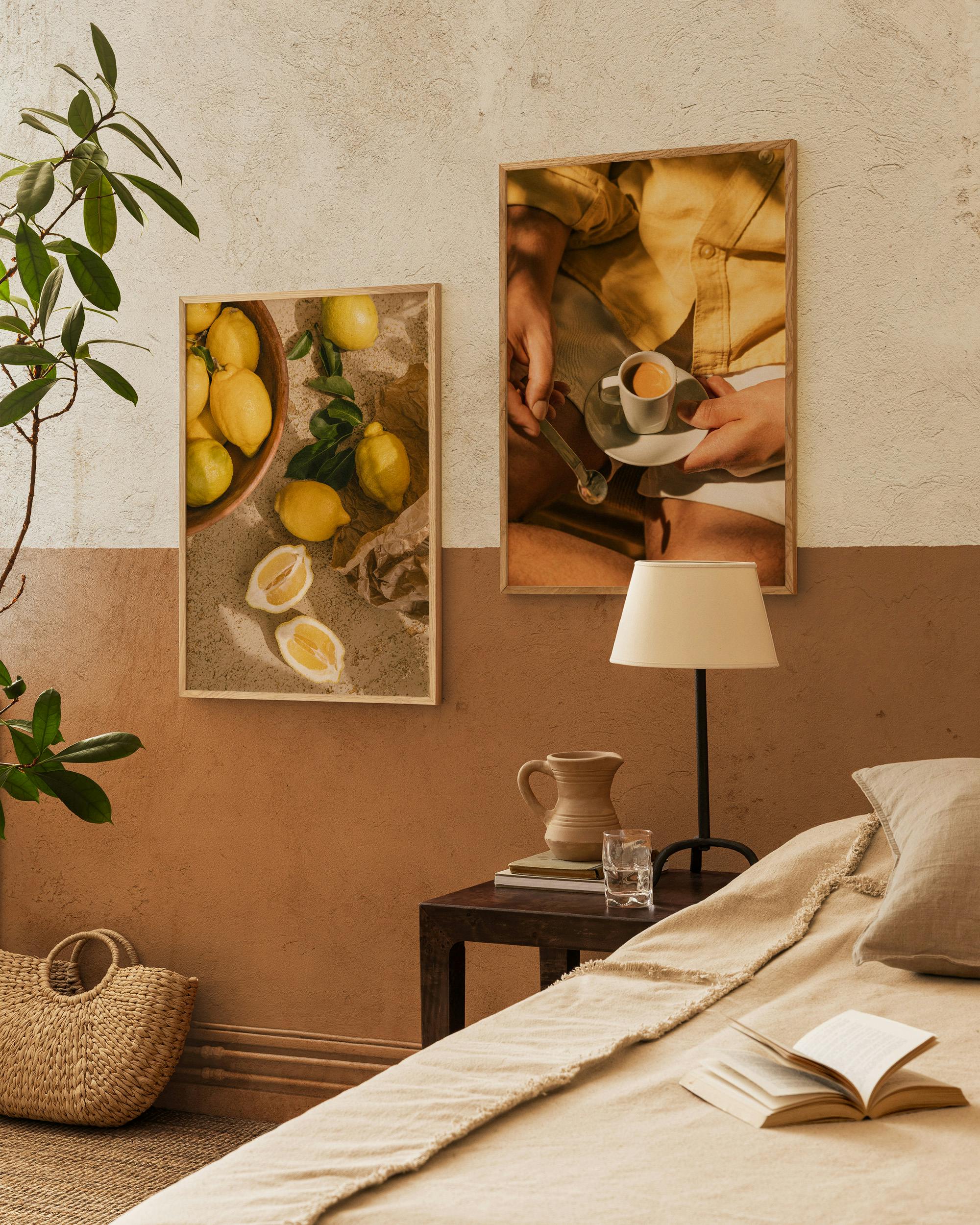 Lemons and Coffee Postersets (21x30 cm)