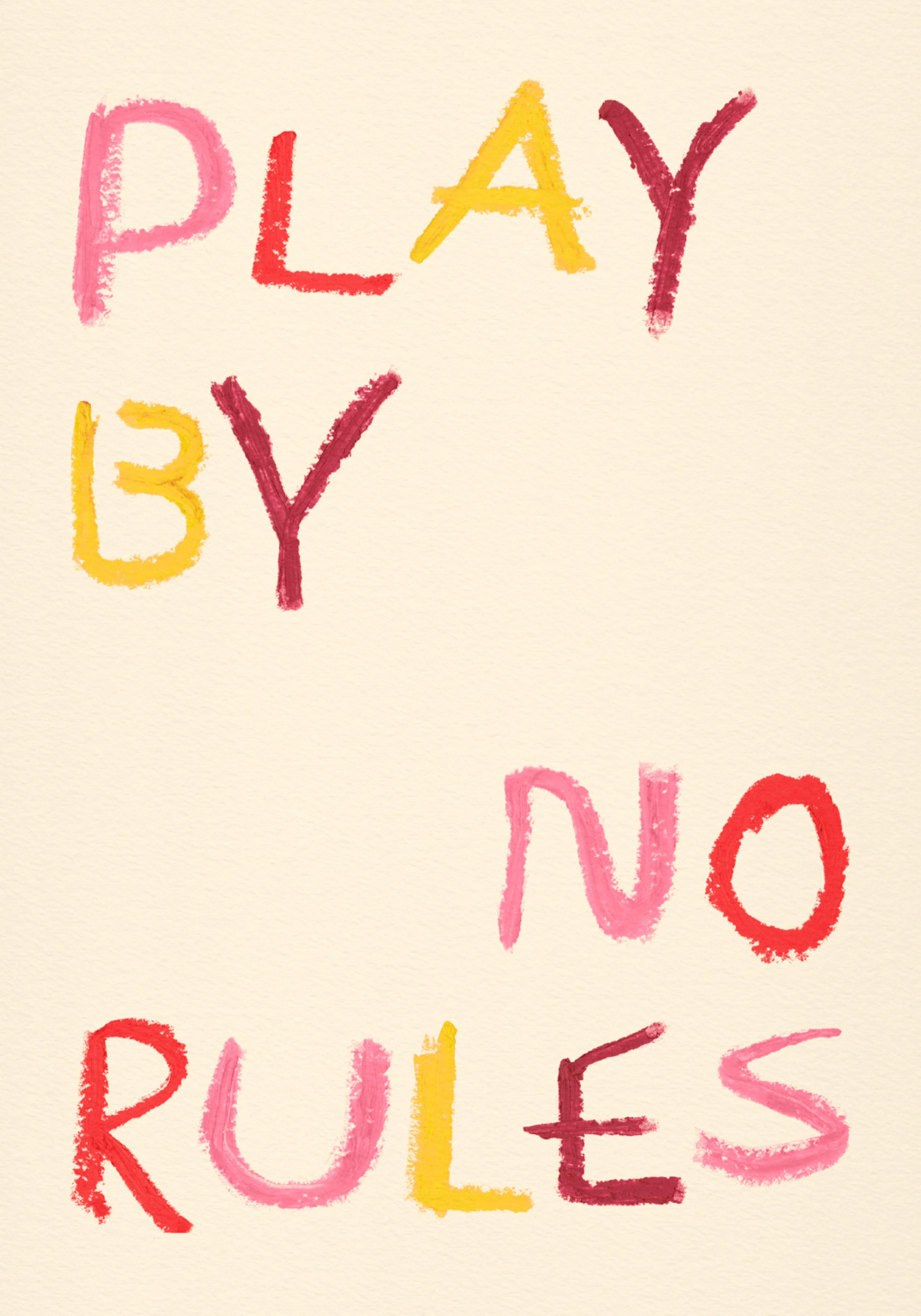 Play by No Rules Poster 0