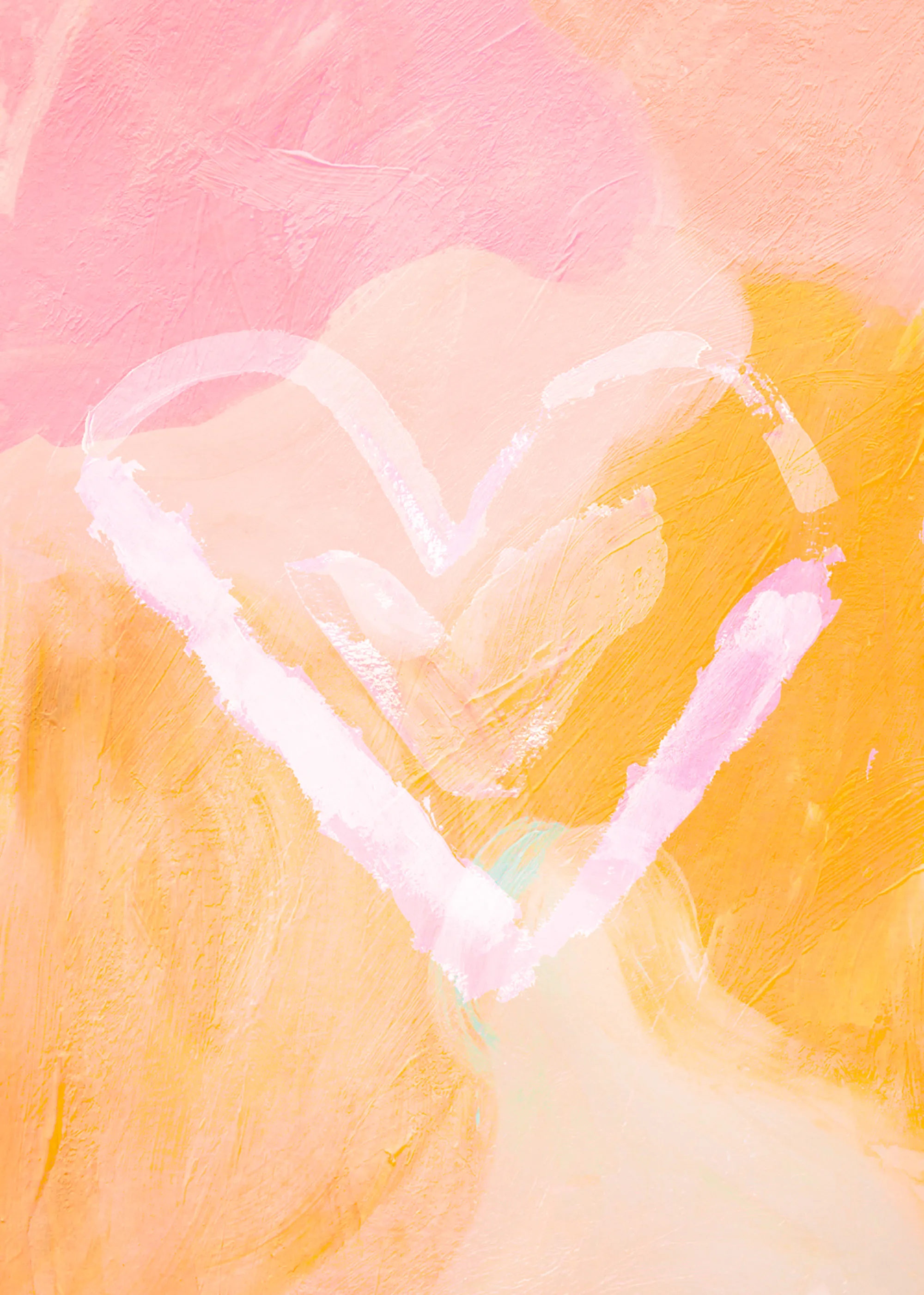 Soft Heart Print 0