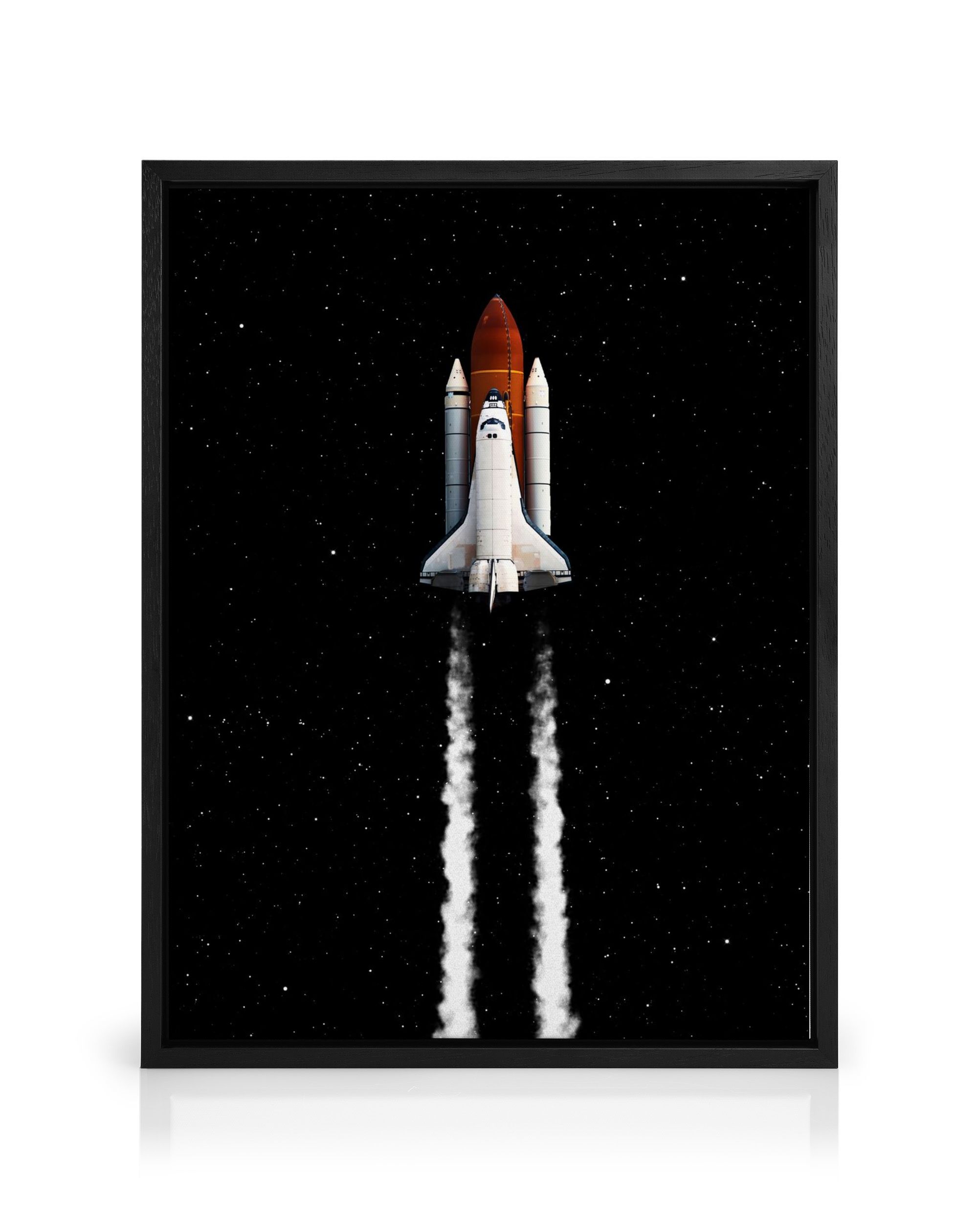 Space Shuttle Launch Canvas Print – Space Poster Wall Art | Desenio
