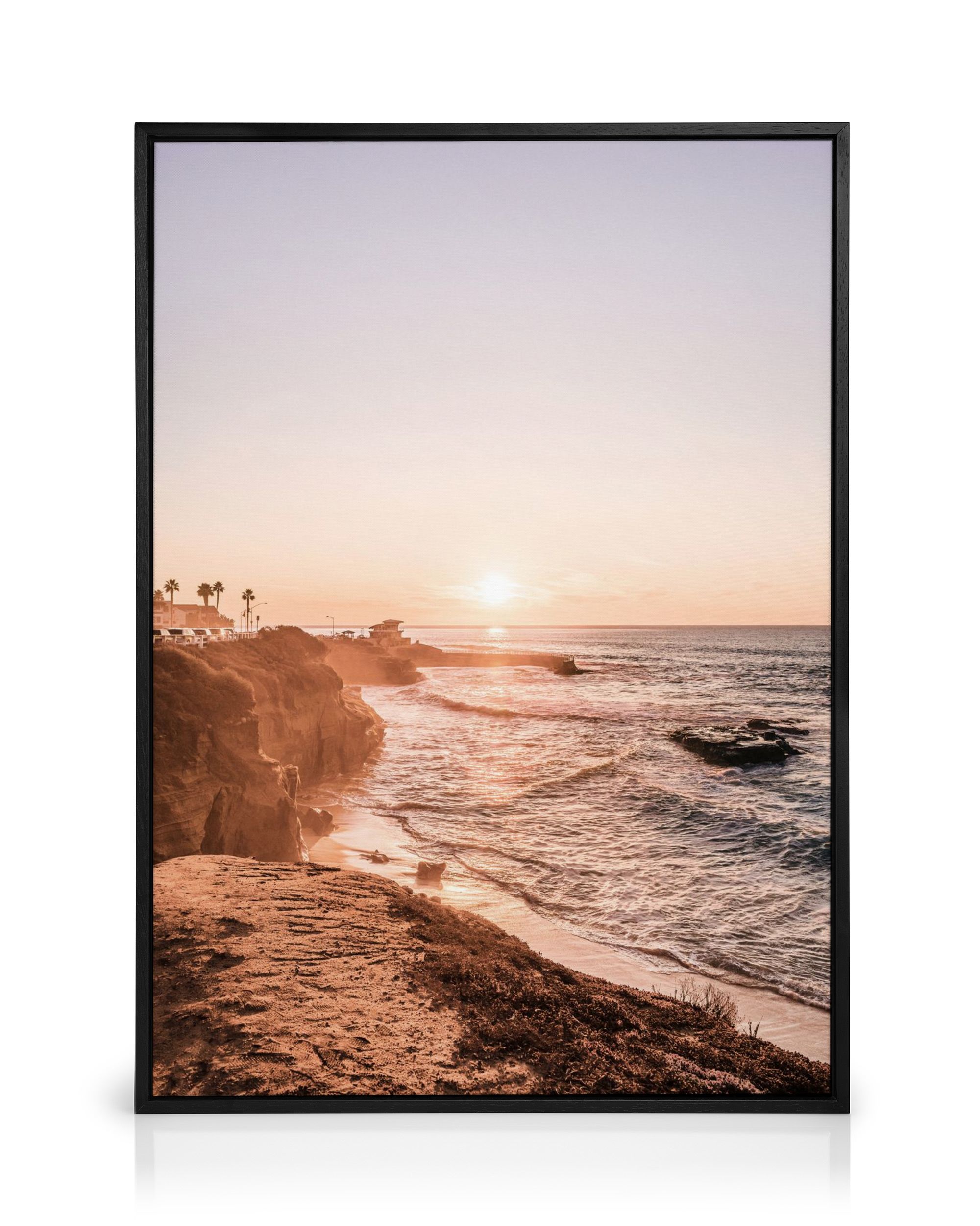 San Diego Sunset Canvas Print – Ocean View Wall Art | Desenio