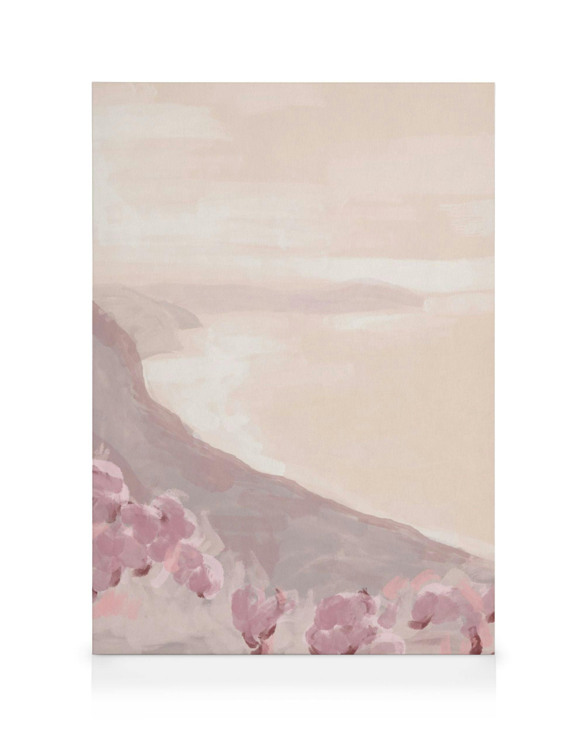 Canvas Schilderijen French Landscape No3 Canvas (50x70 cm - Fotolijst Eiken)