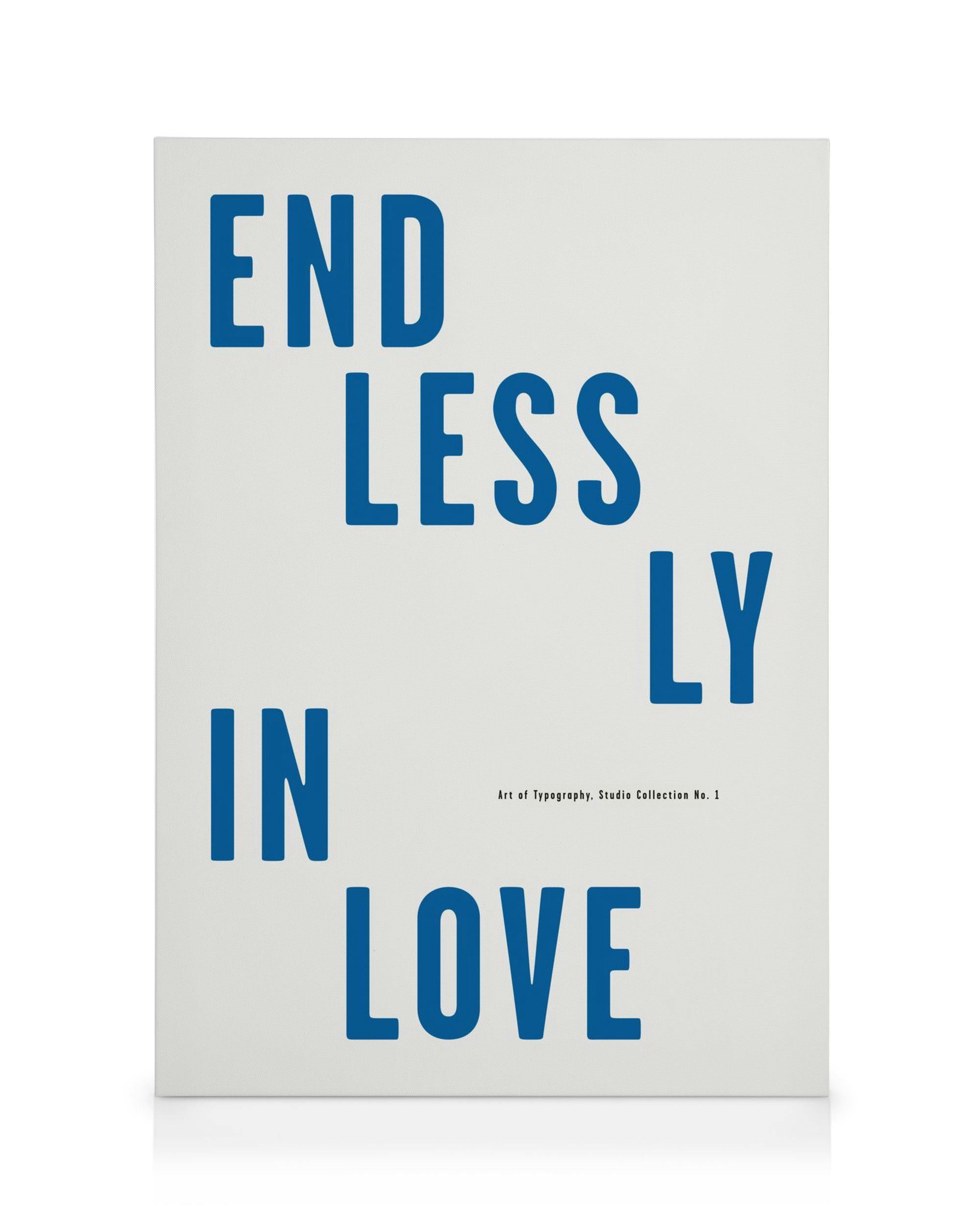 Canvas Prints Endlessly in Love Canvas print (50x70 cm)