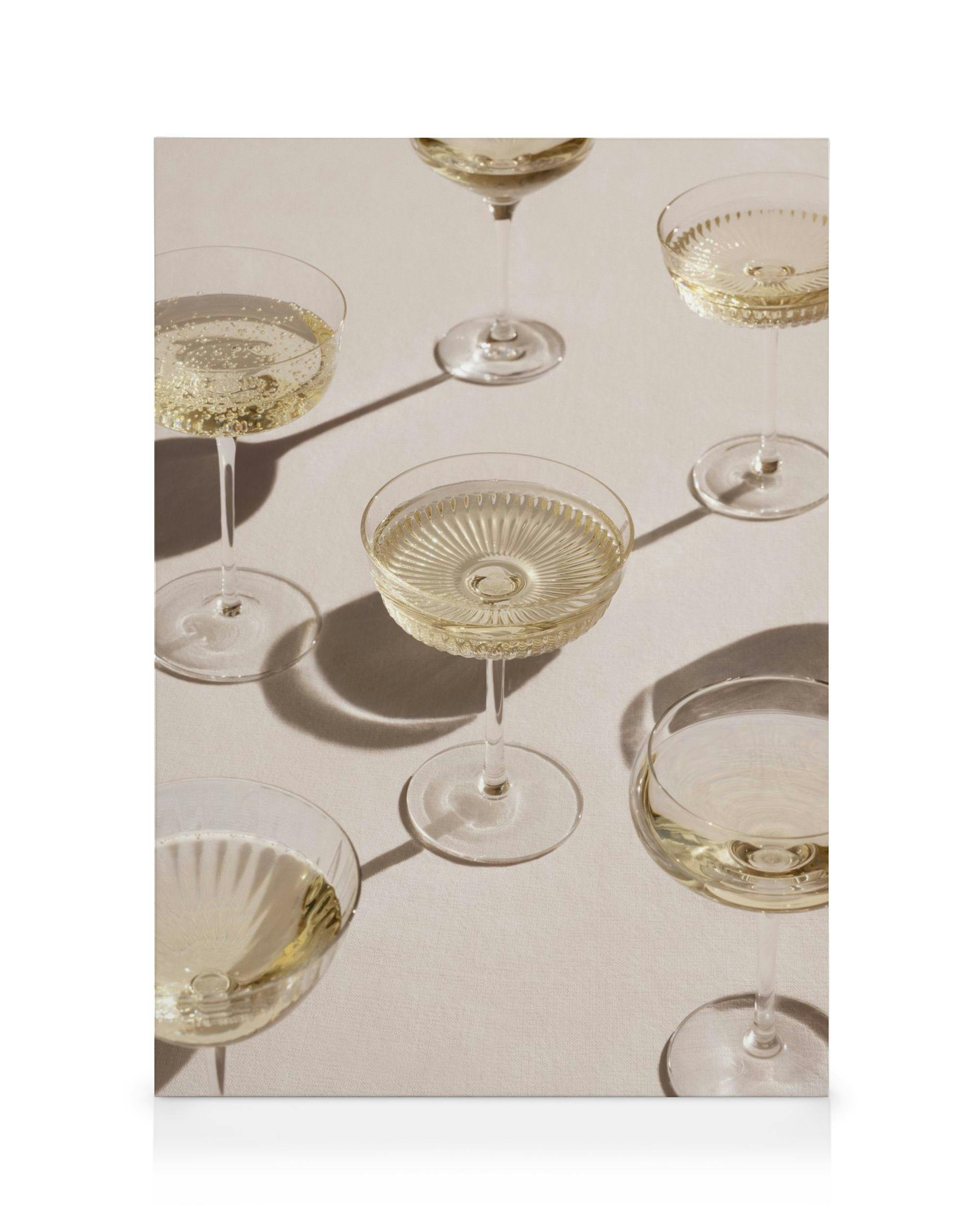 Obrazy na płótnie Glasses of Champagne Obraz na płótnie (50x70 cm)